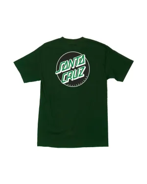 (18M-7) Kleinkinder Anderer Punkt Kurzarm T-Shirt - Wald/Schwarz/Grün