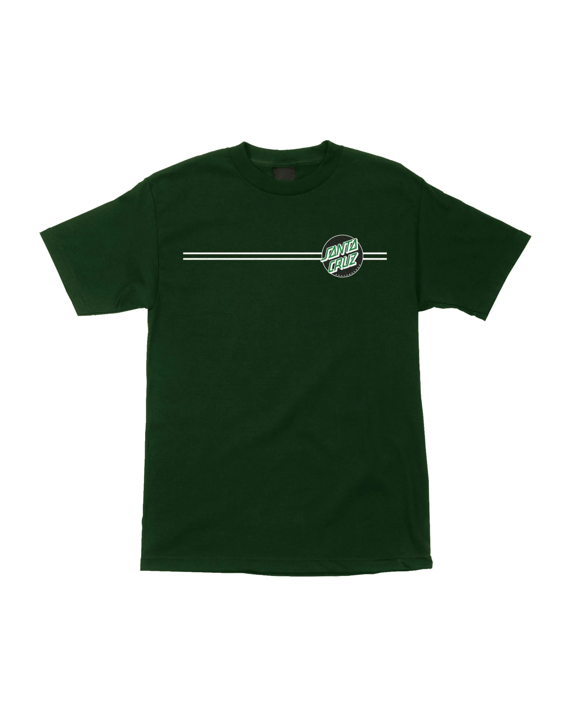 (18M-7) Kleinkinder Anderer Punkt Kurzarm T-Shirt - Wald/Schwarz/Grün