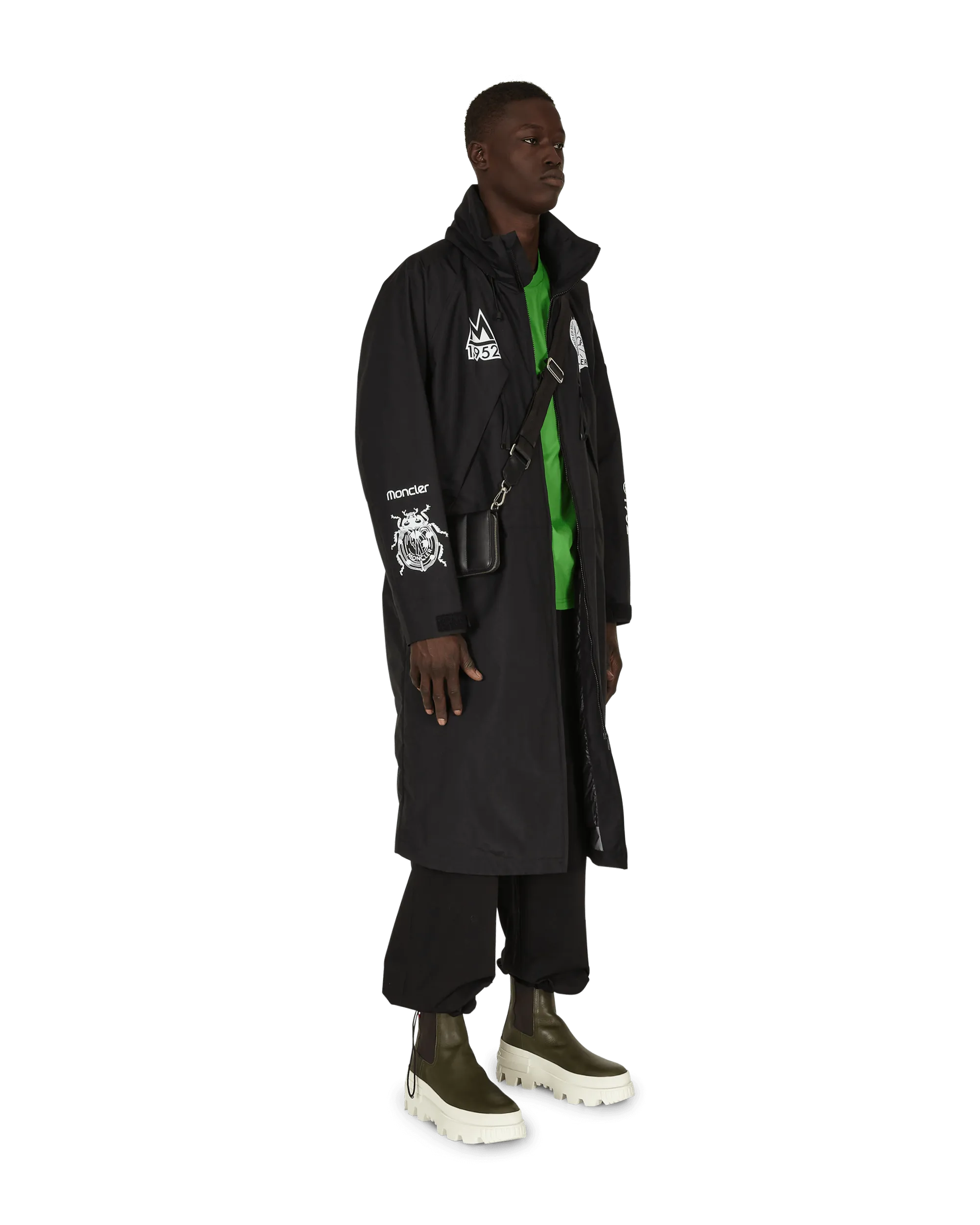 2 Moncler 1952 Arakawa Parka Schwarz