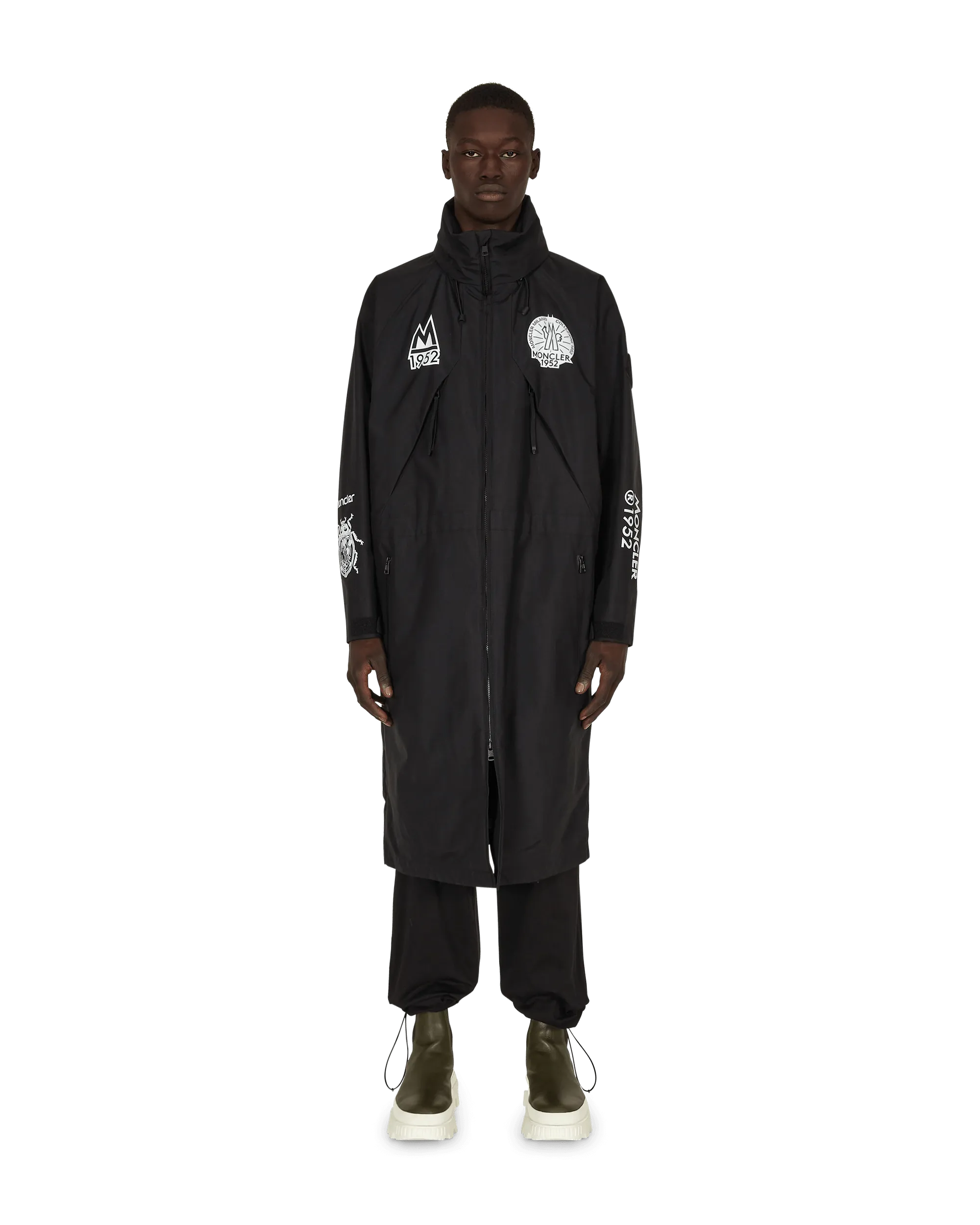 2 Moncler 1952 Arakawa Parka Schwarz