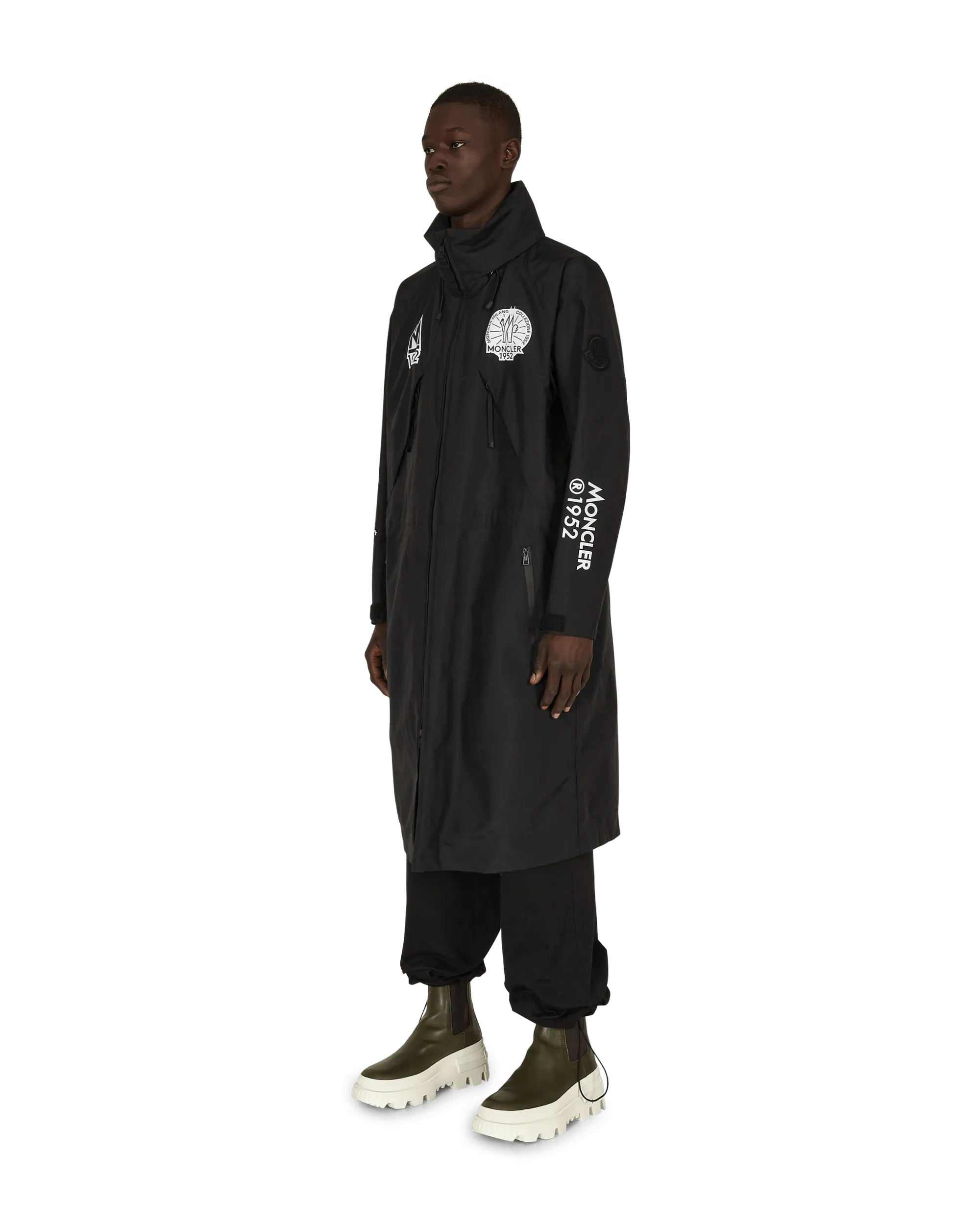2 Moncler 1952 Arakawa Parka Schwarz