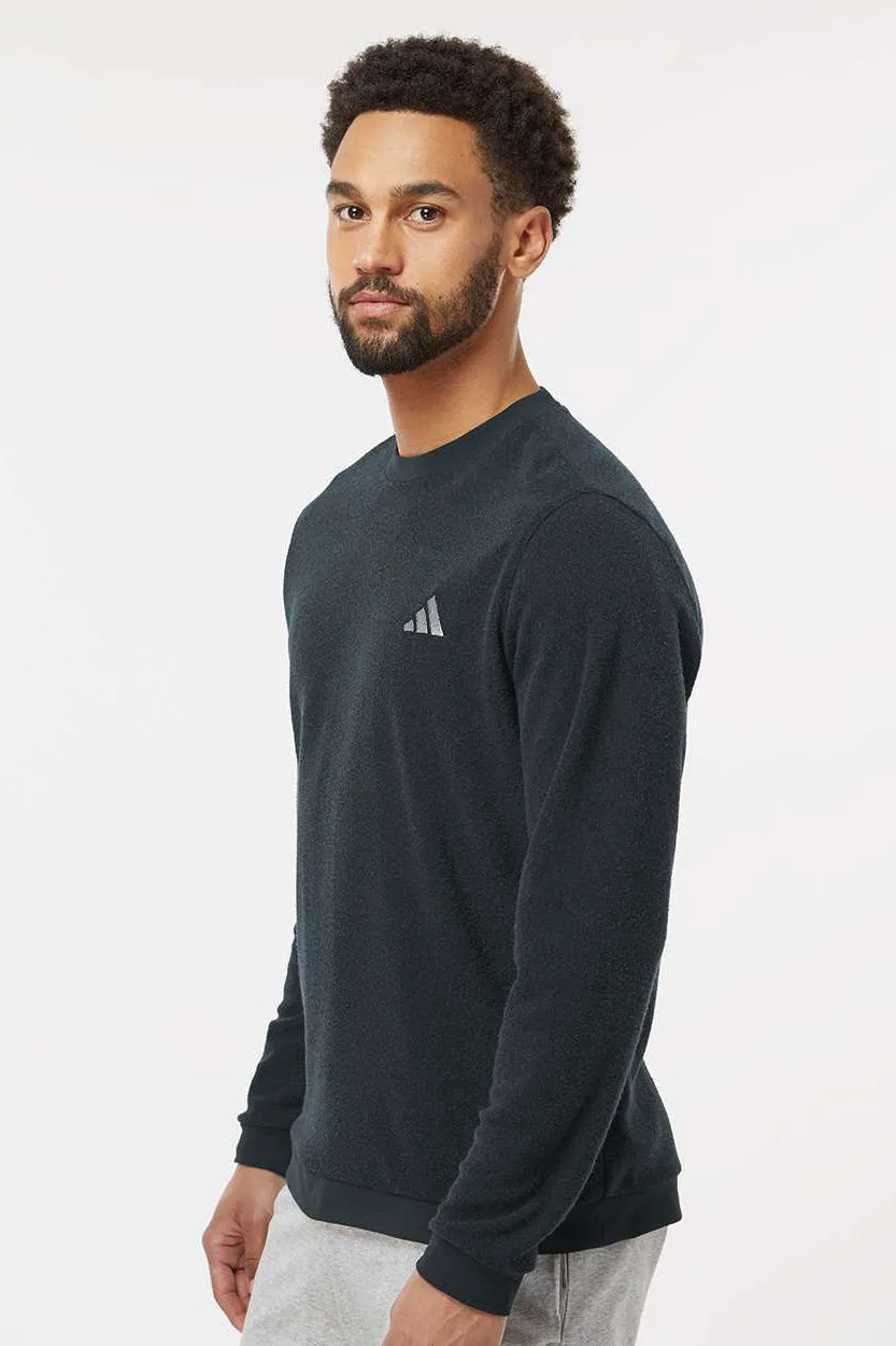 Adidas Herren Pullover mit Rundhalsausschnitt - Schwarz