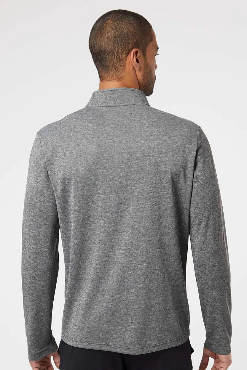 Adidas Herren Sweatshirt mit 1/4-Zipper und UPF 50  - Heather Schwarz
