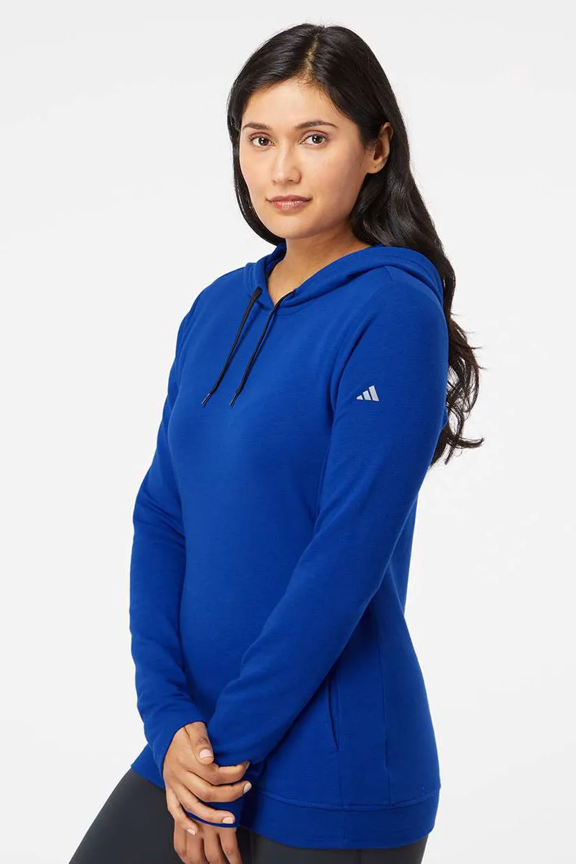 Adidas Damen Kapuzenpullover mit Taschen - Hochschul-Königsblau - Auslaufmodell