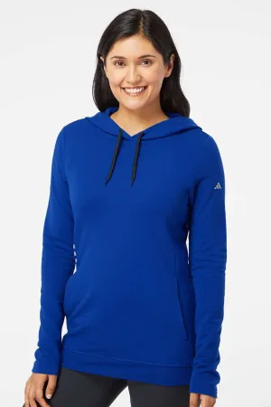 Adidas Damen Kapuzenpullover mit Taschen - Hochschul-Königsblau - Auslaufmodell