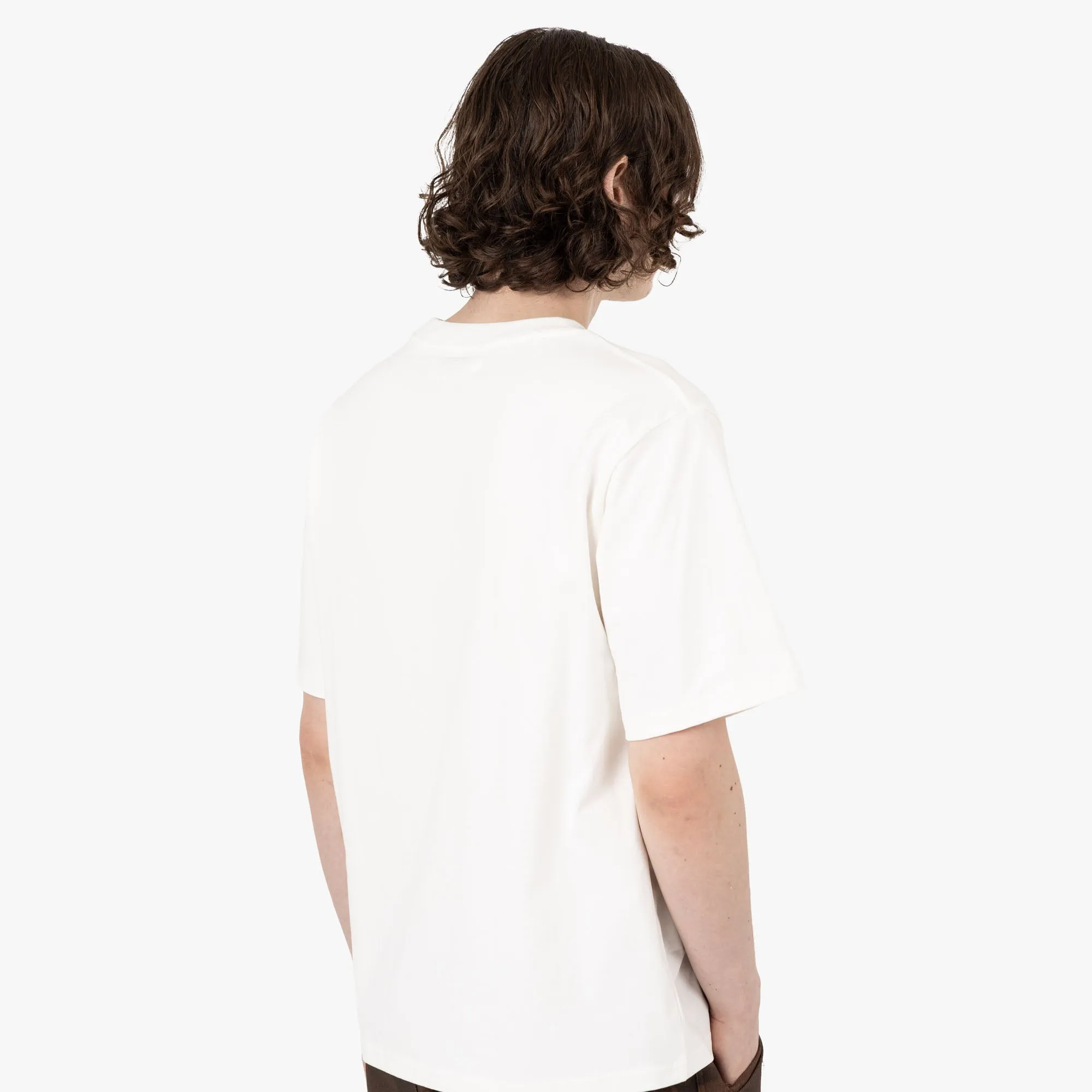 Adidem Sternchen Bubble Letters T-Shirt / Creme