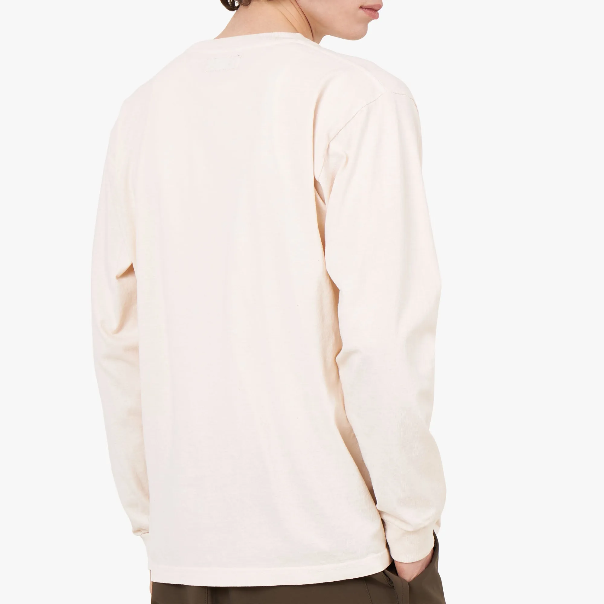 Afield Out STONE Langarm T-Shirt Beige