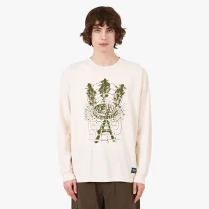 Afield Out STONE Langarm T-Shirt Beige