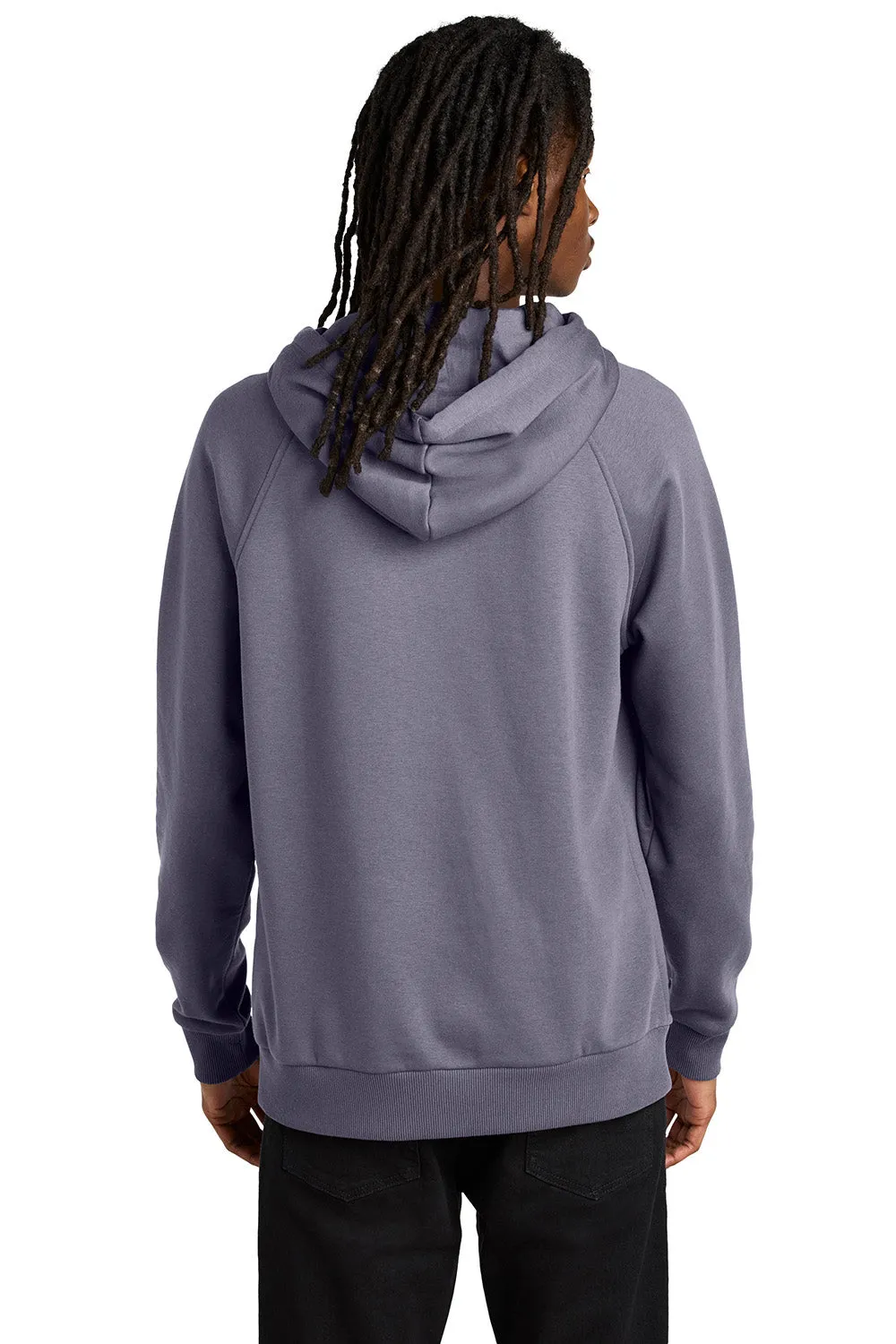 Allmade Herren CVC Fleece Kapuzenpullover mit Kangaroo-Tasche - Kosmisch Lila