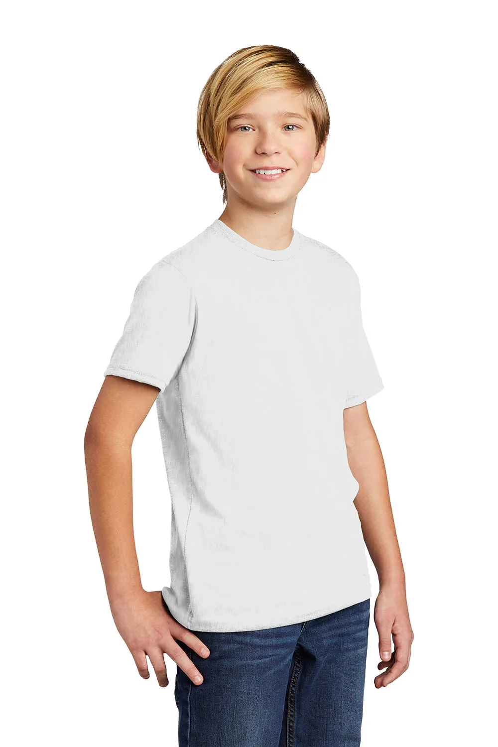 Allmade Jugend Kurzarm Rundhals T-Shirt - Strahlendes Weiß