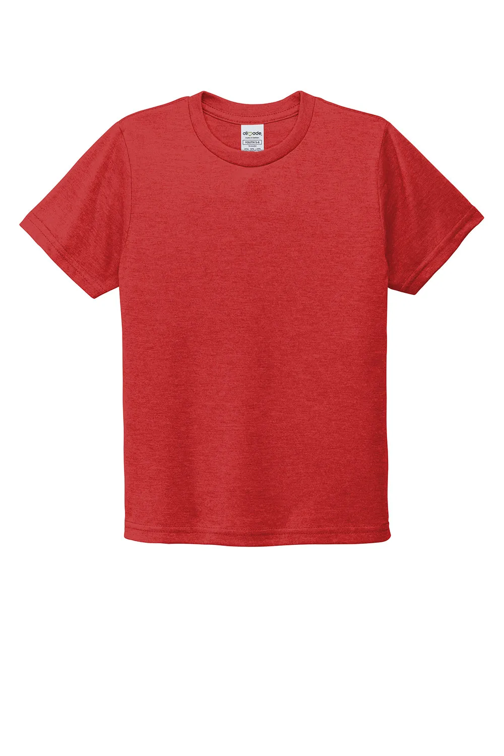 Allmade Jugend Kurzarm Rundhals T-Shirt - Aufstand Rot