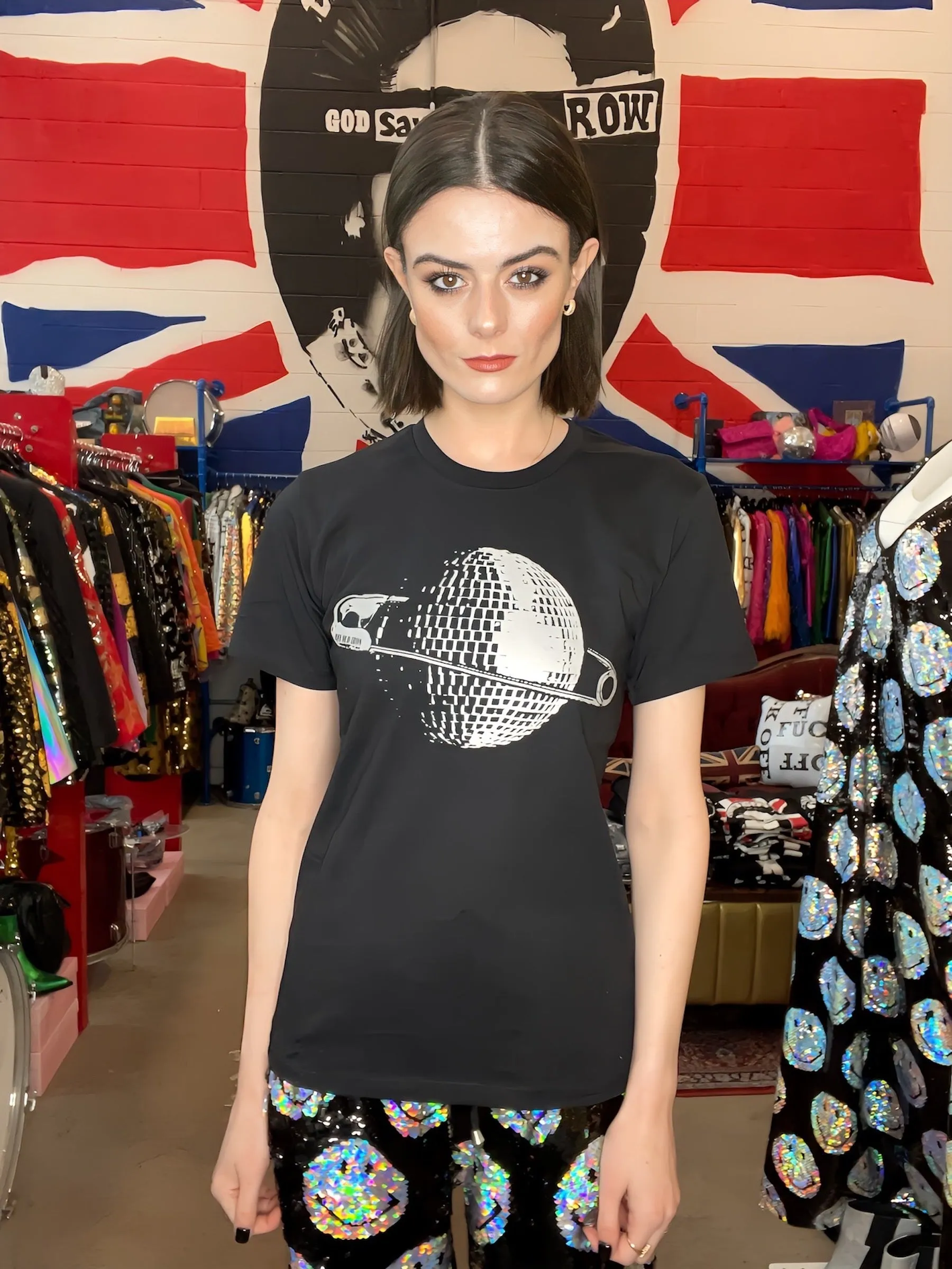 Any Old Iron Disco Planet T-Shirt