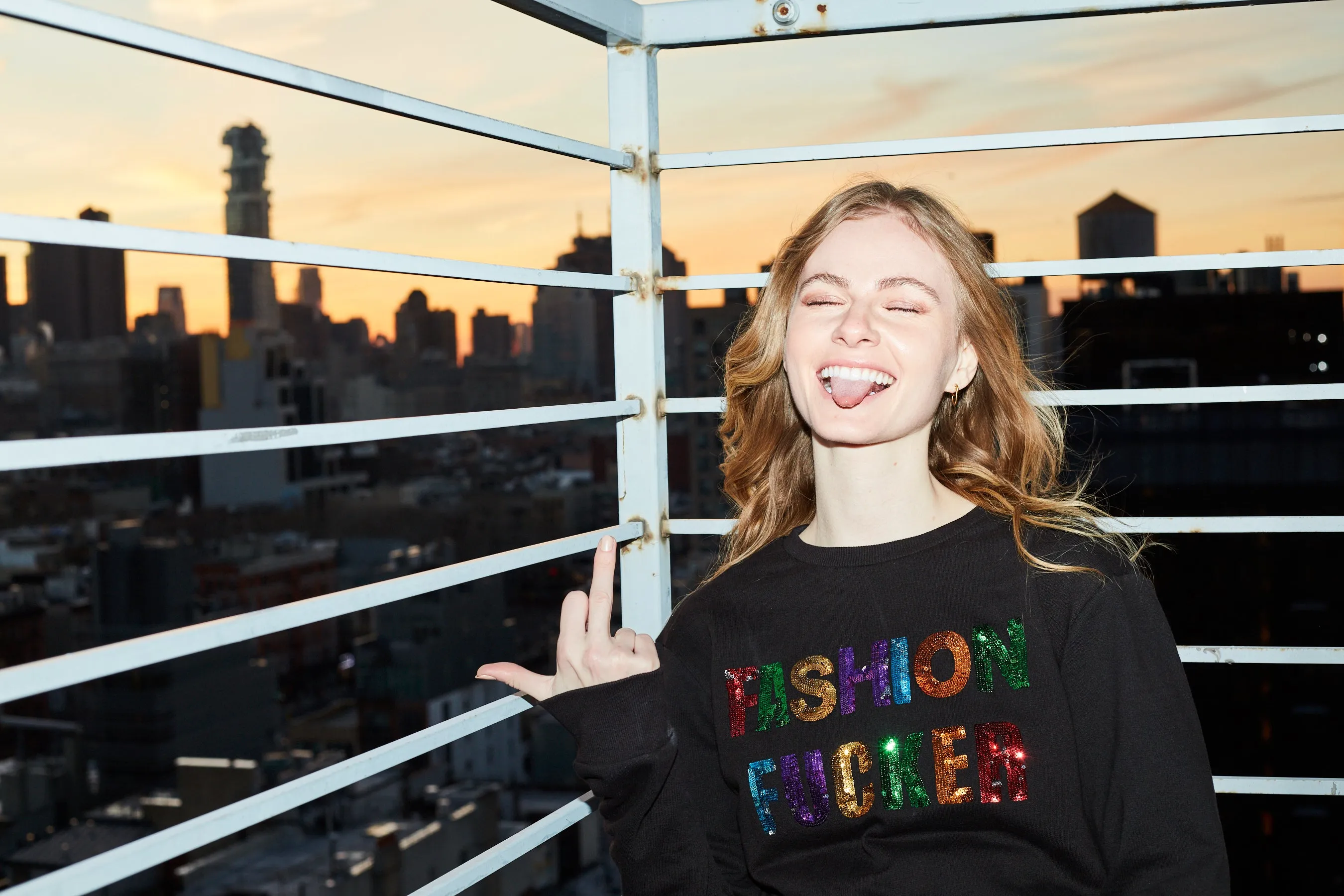Any Old Iron Fashion Fucker Sweatshirt