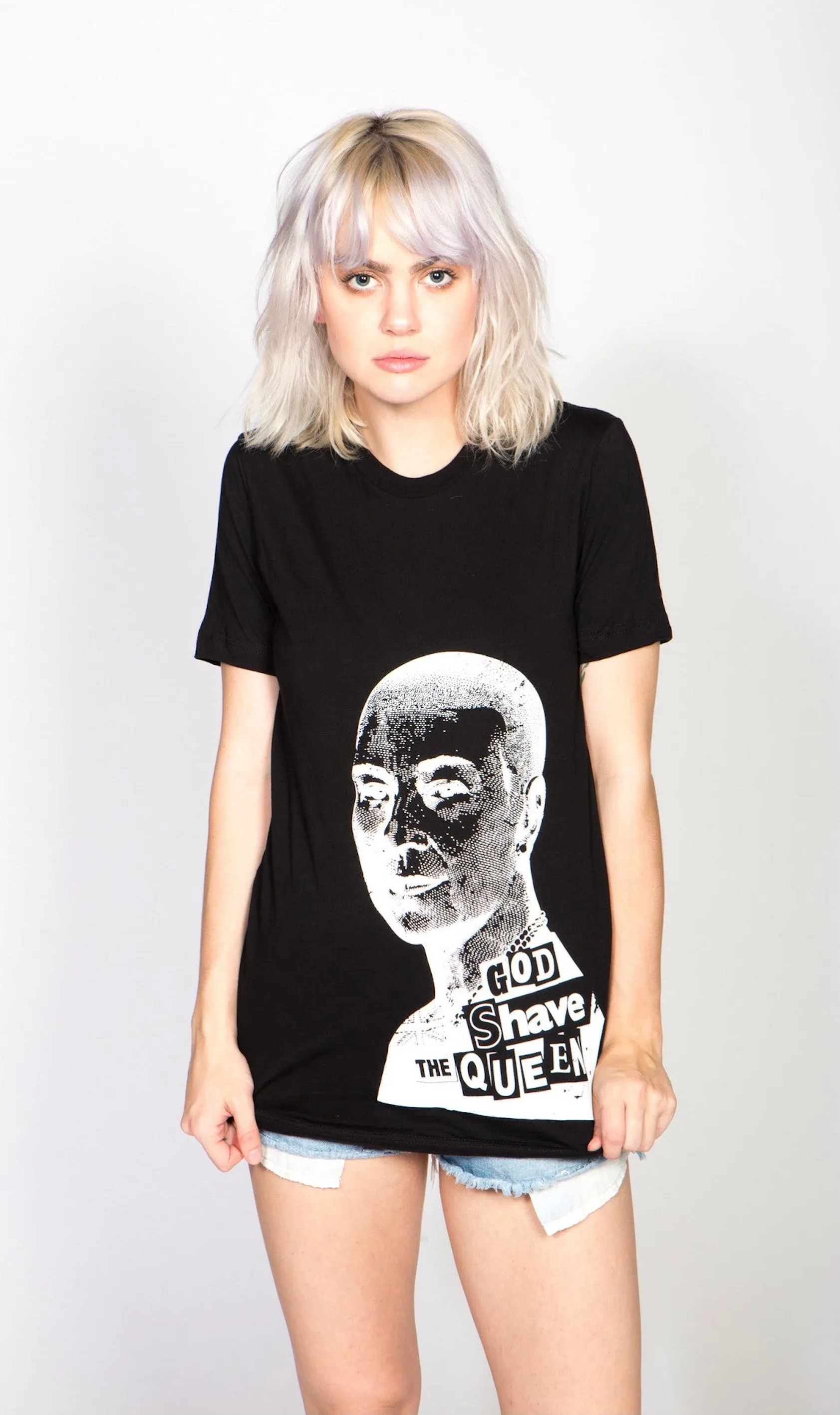 Any Old Iron Gott Rasier Die Königin Damen T-Shirt