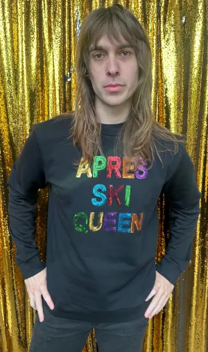 Any Old Iron Herren Aprés Ski Queen Sweatshirt