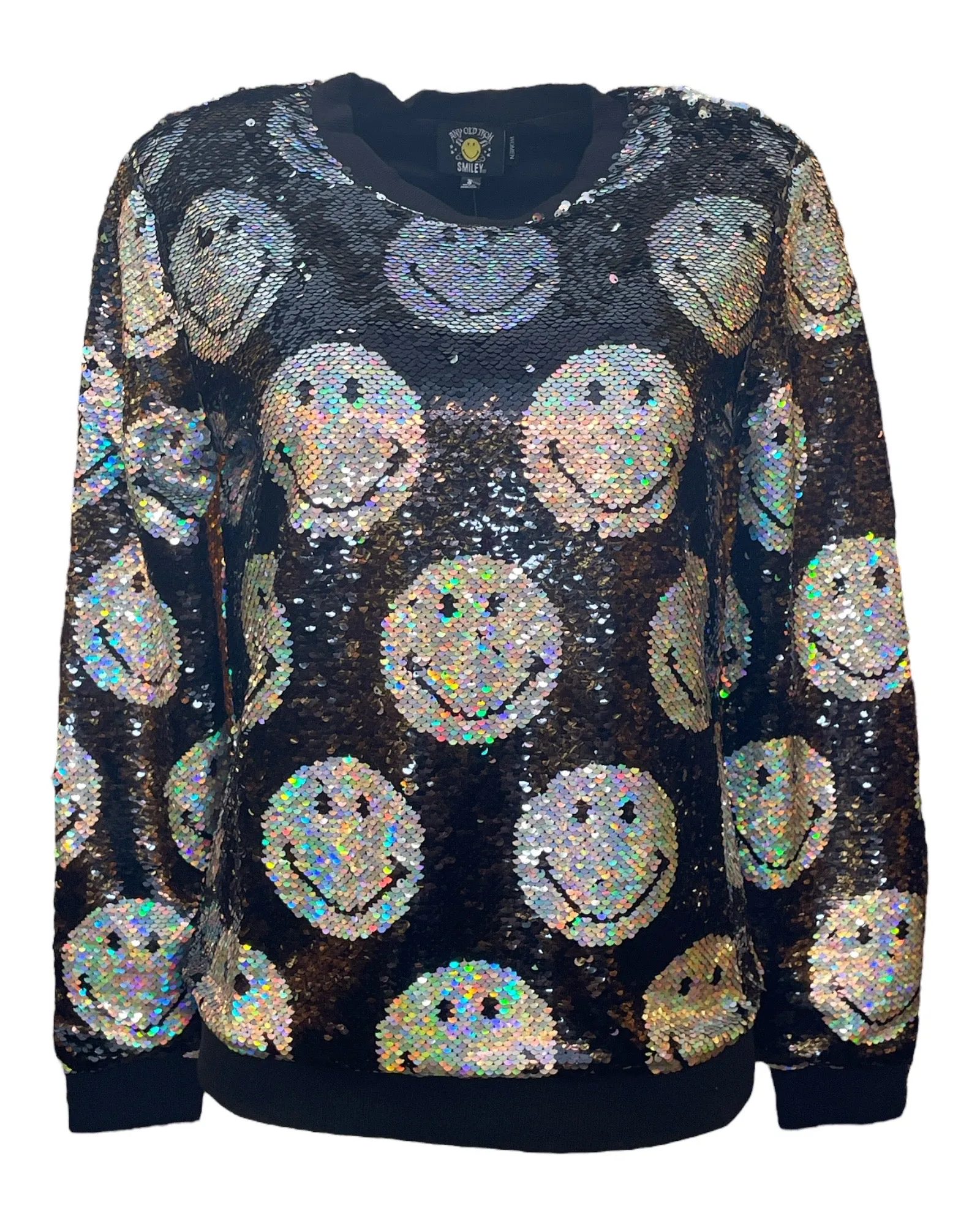 Any Old Iron x Smiley Irideszentes Sweatshirt