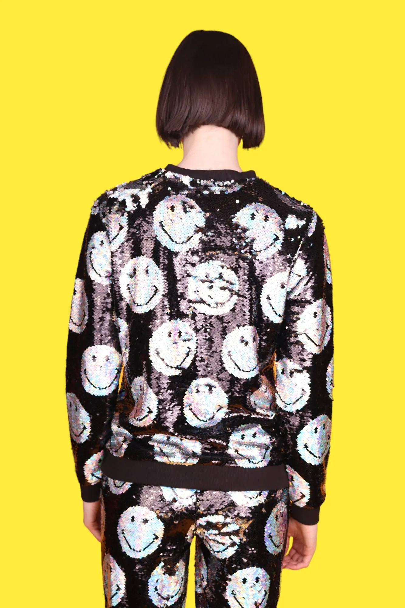 Any Old Iron x Smiley Irideszentes Sweatshirt