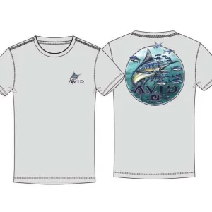 Avid Blue Water Bullies T-Shirt SS - Silber