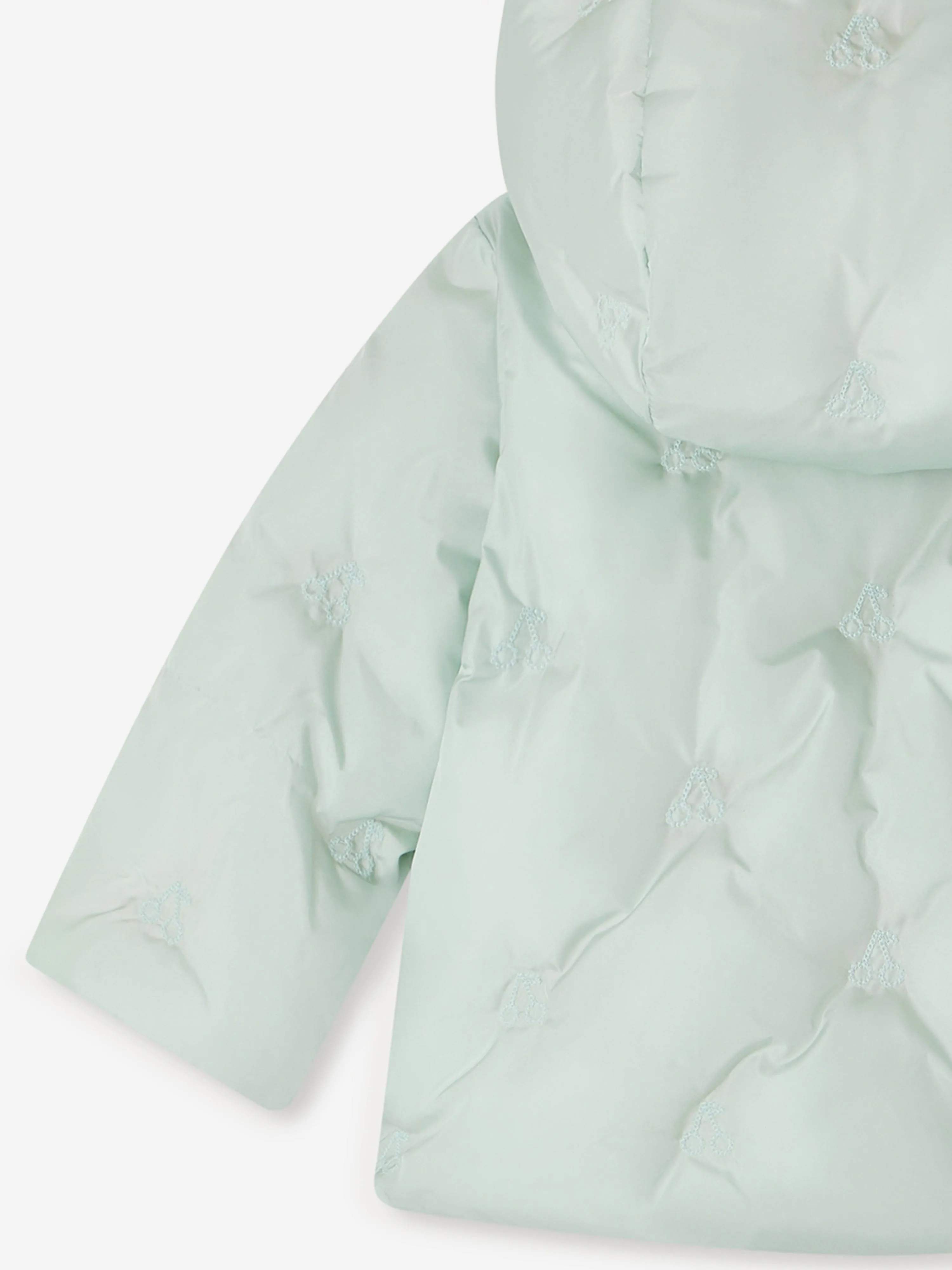 Gepolsterte Bonno-Jacke für Mädchen in Grün
