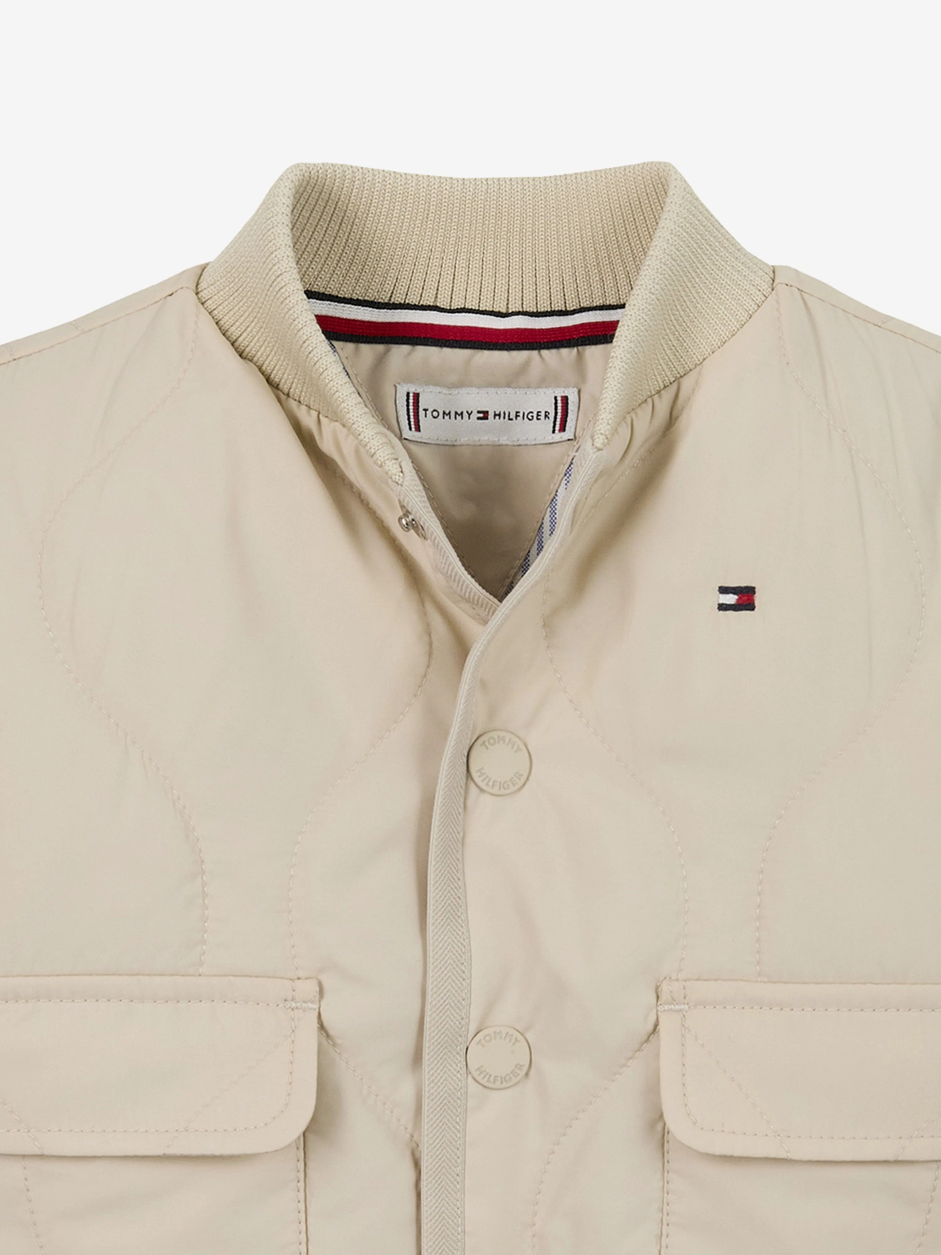 Baby Steppjacke in Beige