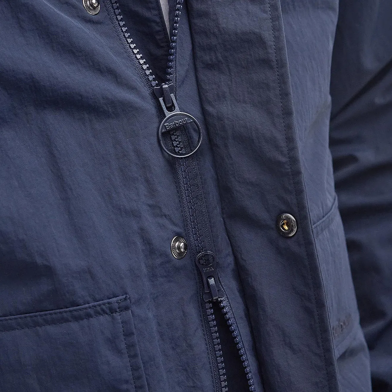 Barbour Kapuzen Utility Spey Jacke Marineblau