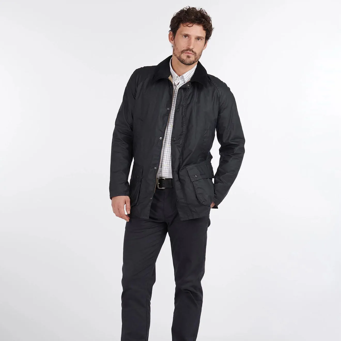 Barbour Leichtes Ashby Wachs Royal Navy