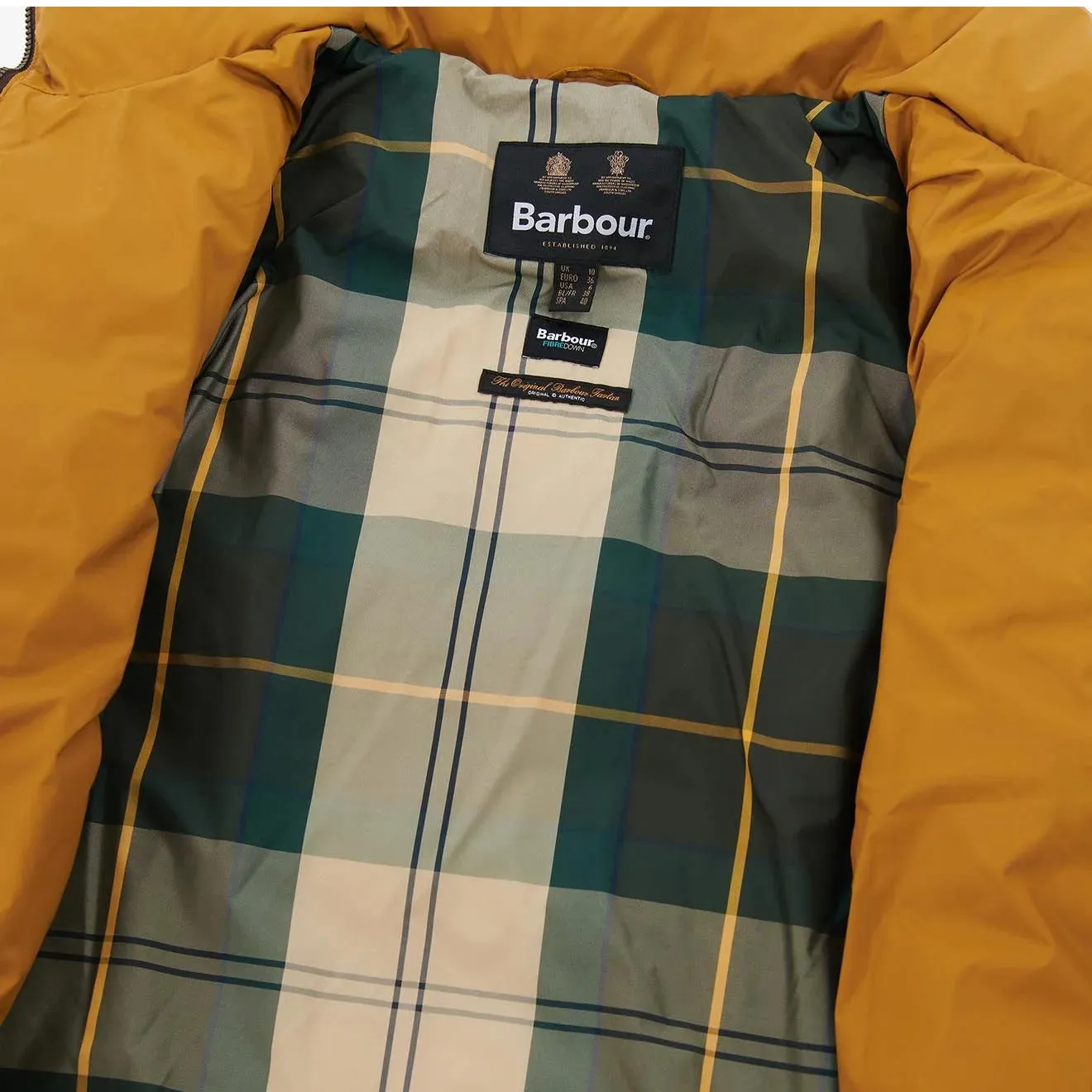 Barbour Damen Belford Steppjacke Dijon / Mahagoni Antik