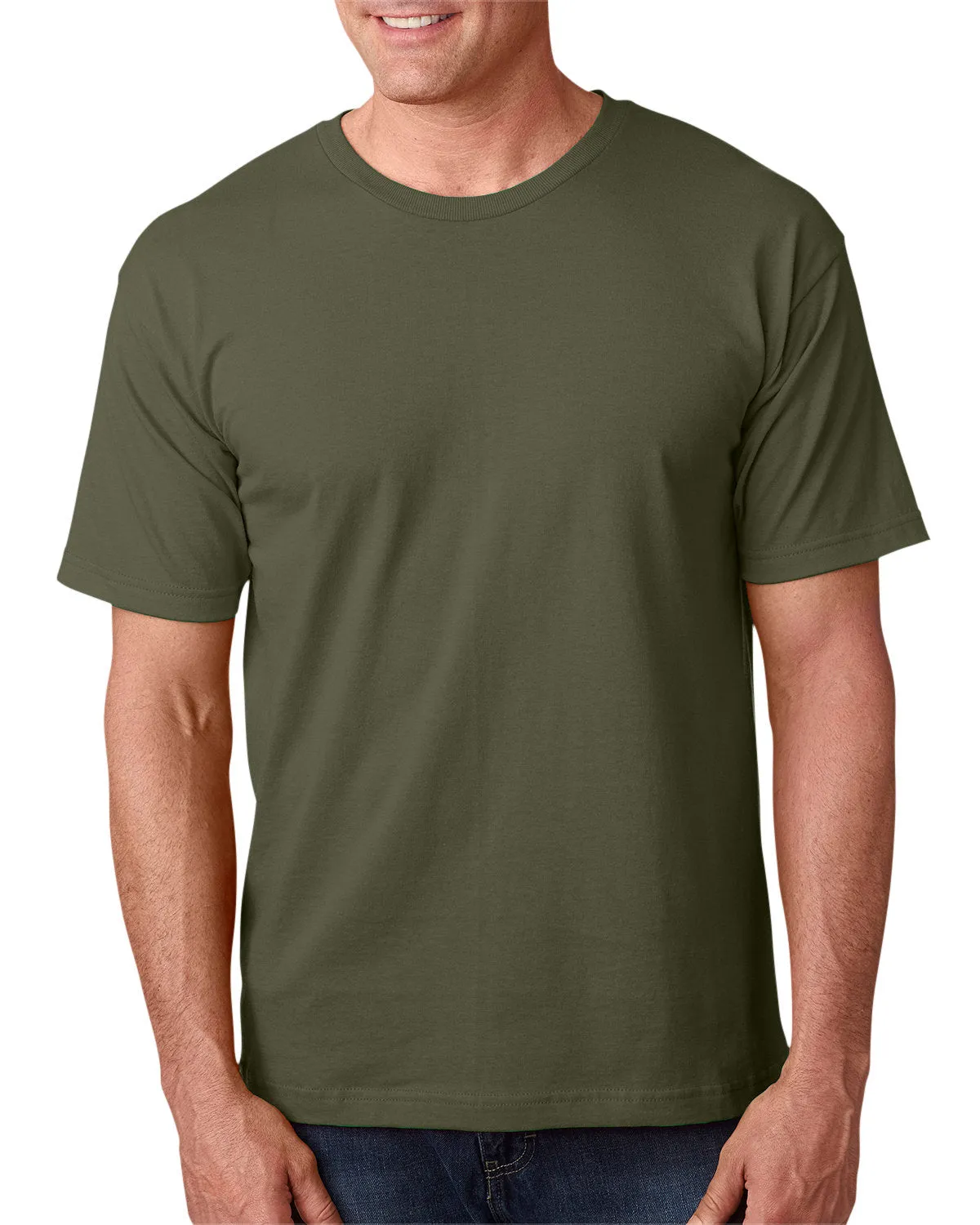 Bayside BA5040 Erwachsene 5,4 Unzen, 100% Baumwolle T-Shirt