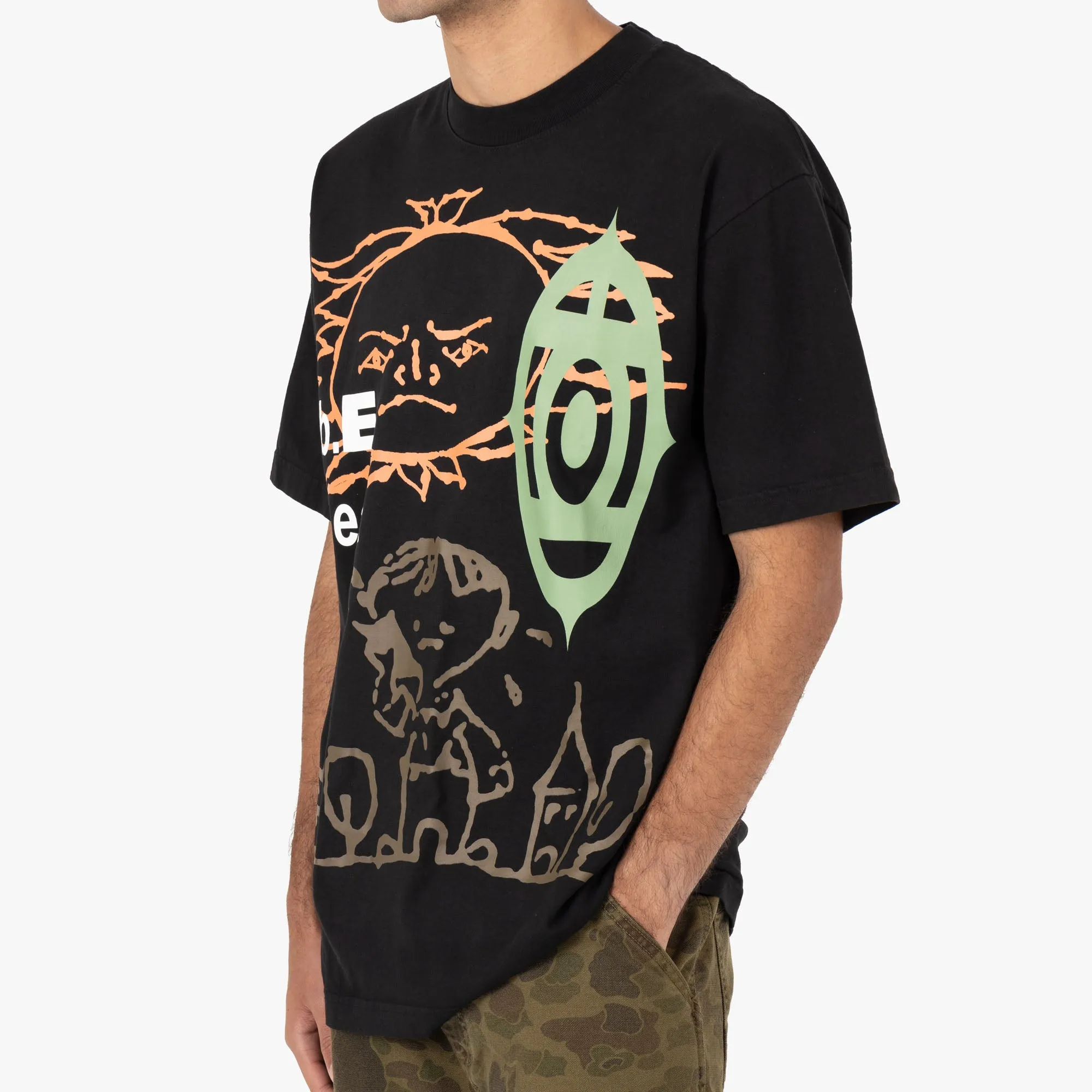 b.Eautiful b.E Heat T-Shirt / Schwarz