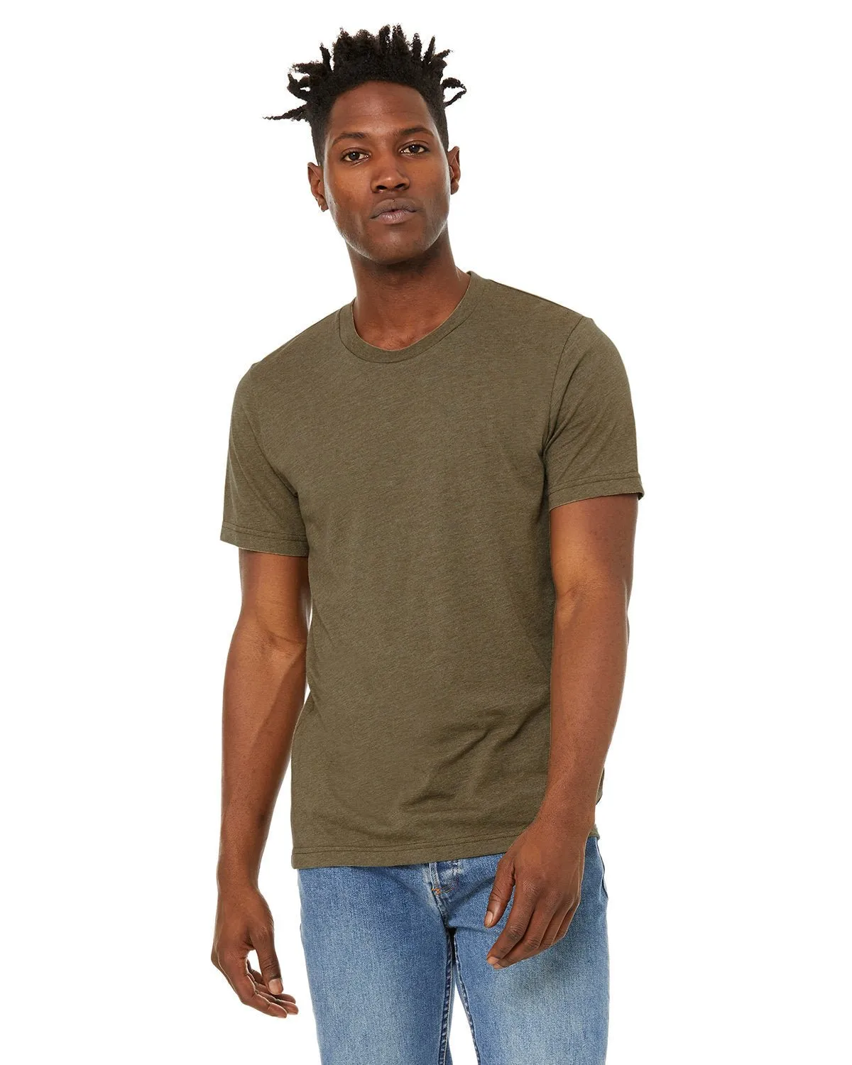 Bella   Canvas 3301C Unisex Wildleder-T-Shirt