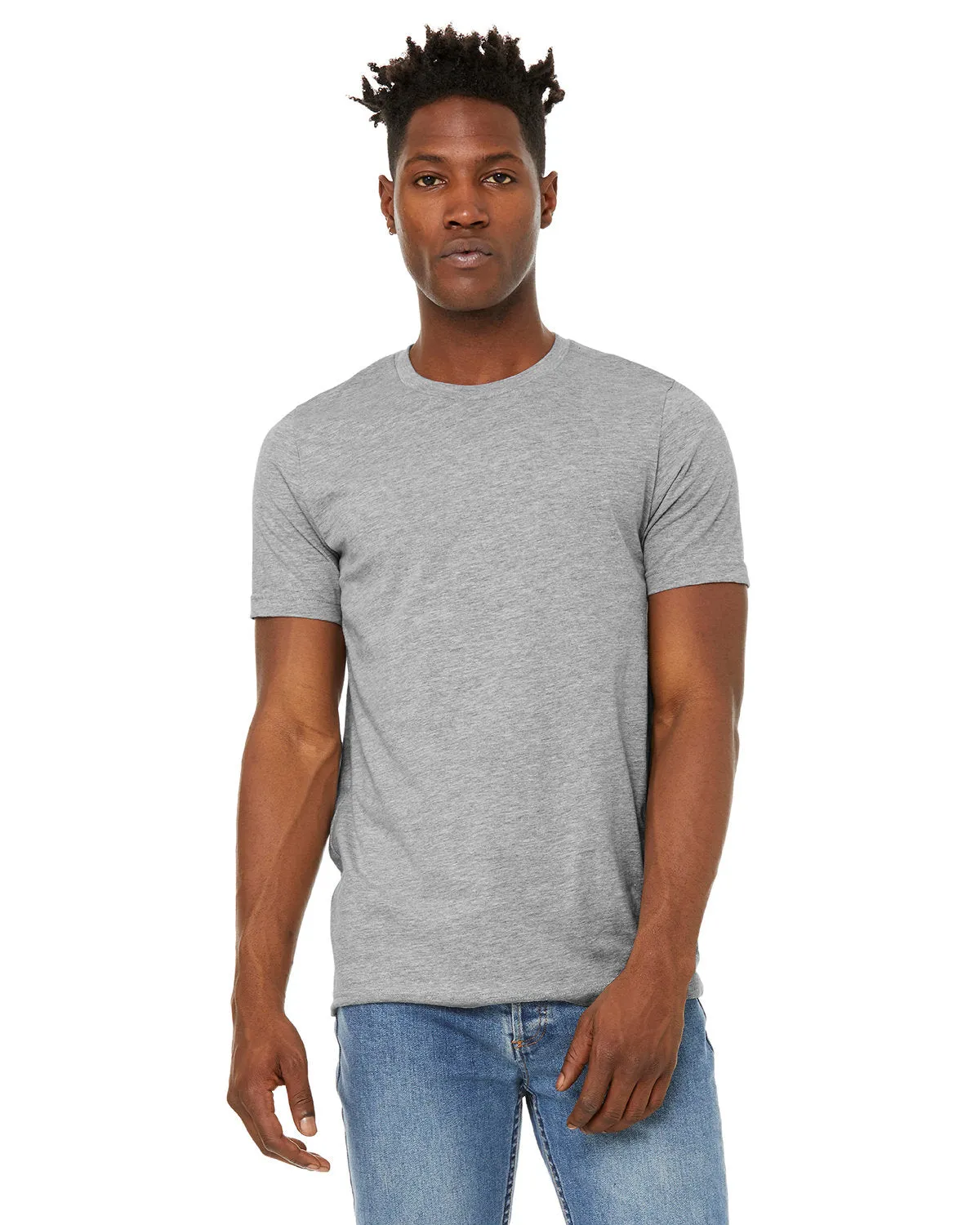 Bella   Canvas 3301C Unisex Wildleder-T-Shirt