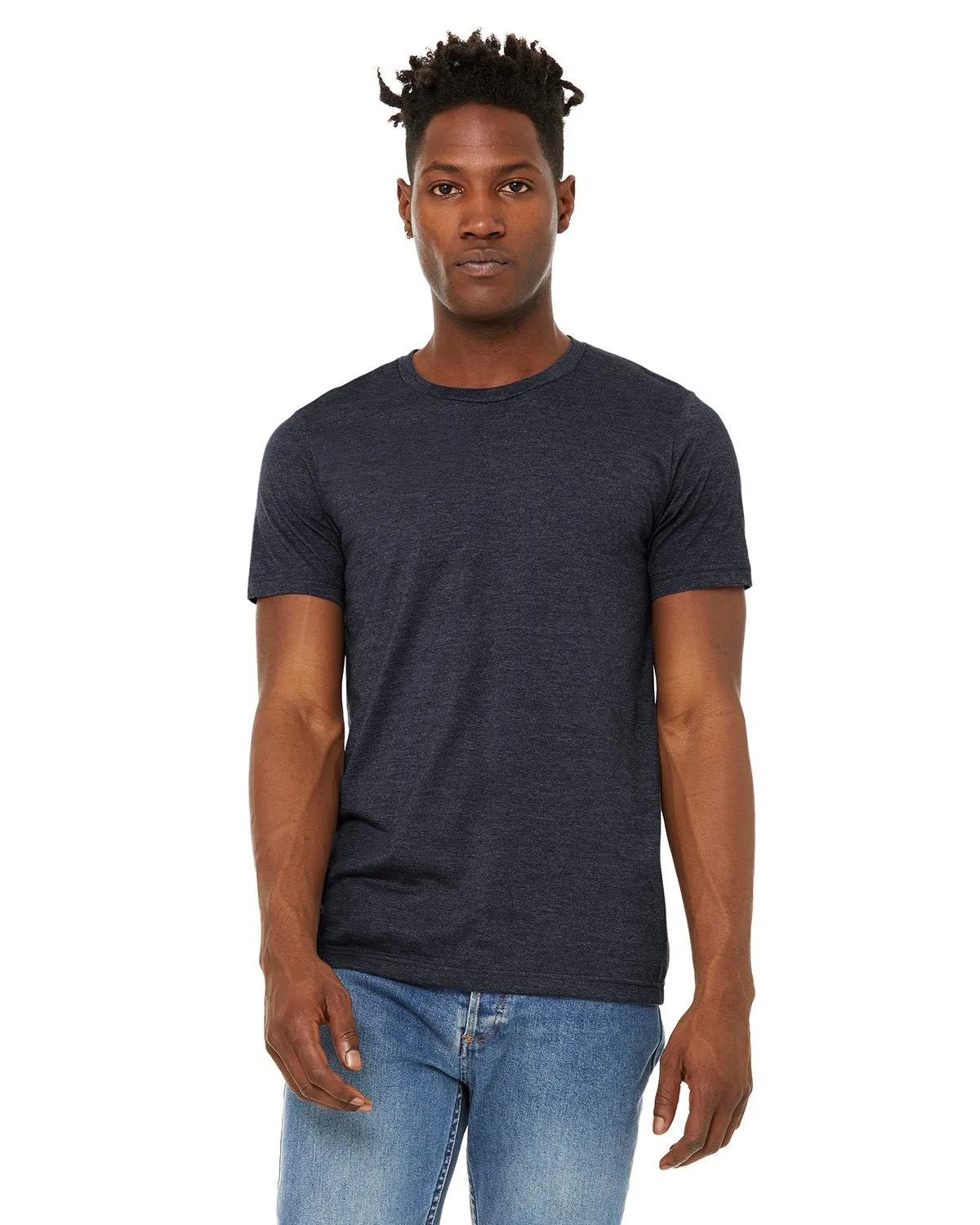 Bella   Canvas 3301C Unisex Wildleder-T-Shirt