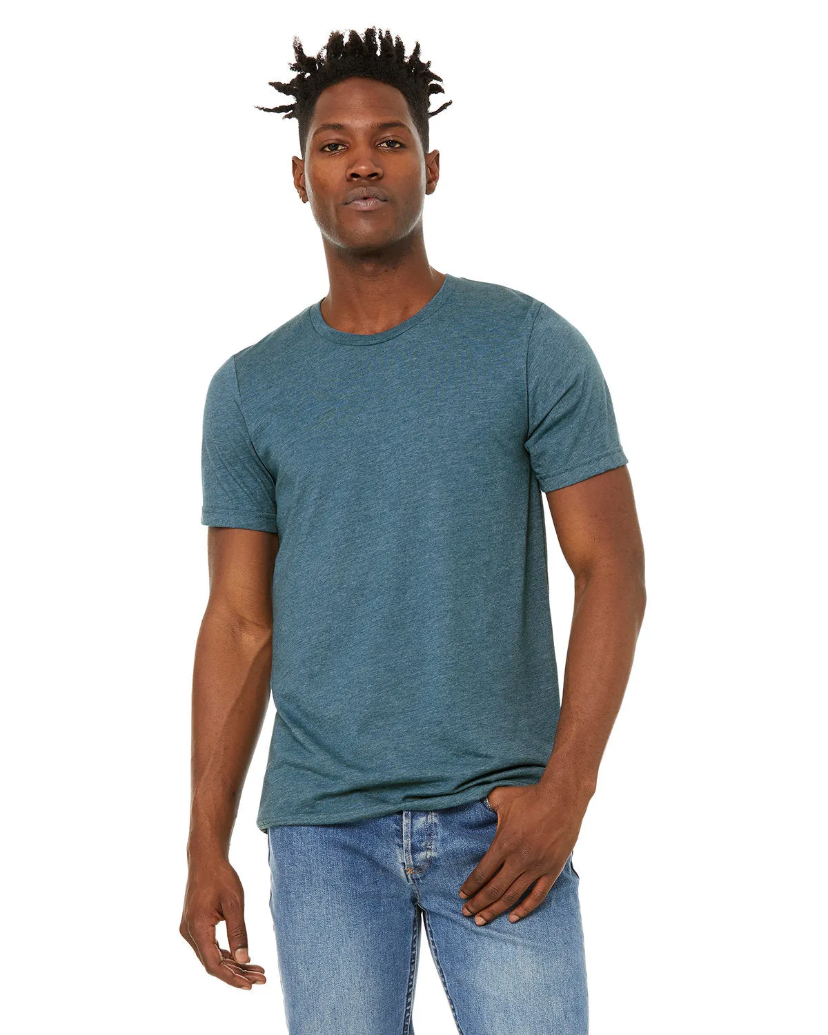 Bella   Canvas 3301C Unisex Wildleder-T-Shirt