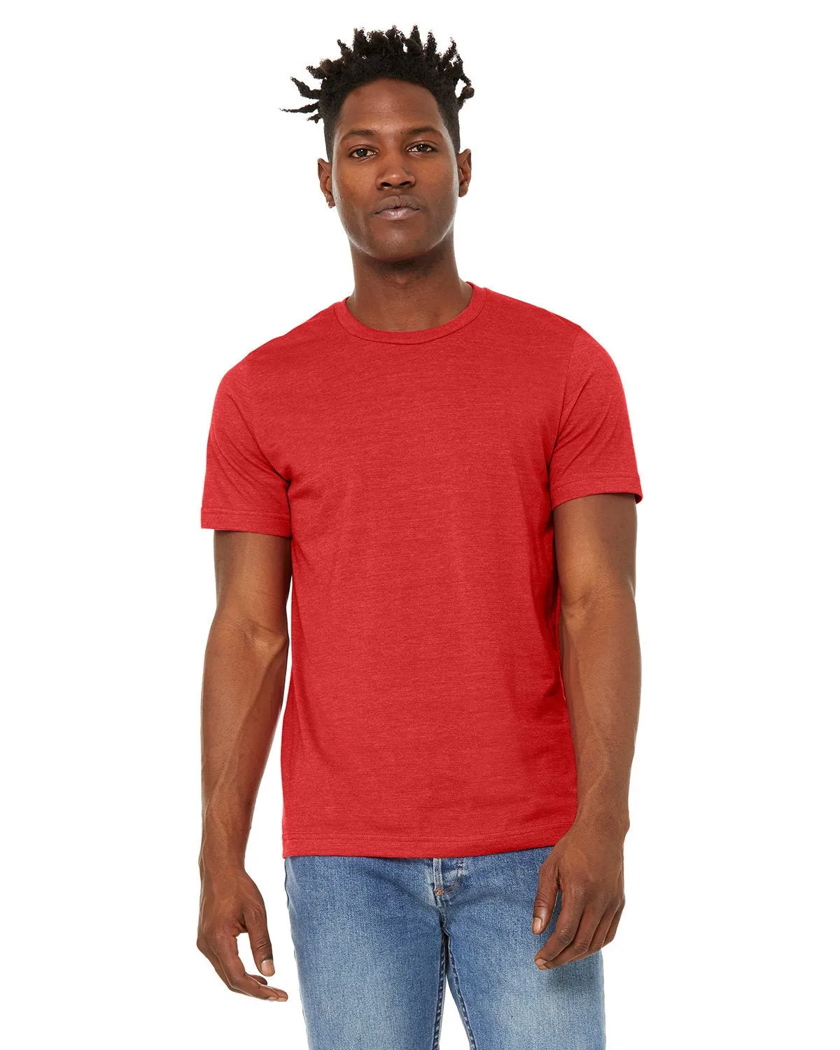 Bella   Canvas 3301C Unisex Wildleder-T-Shirt