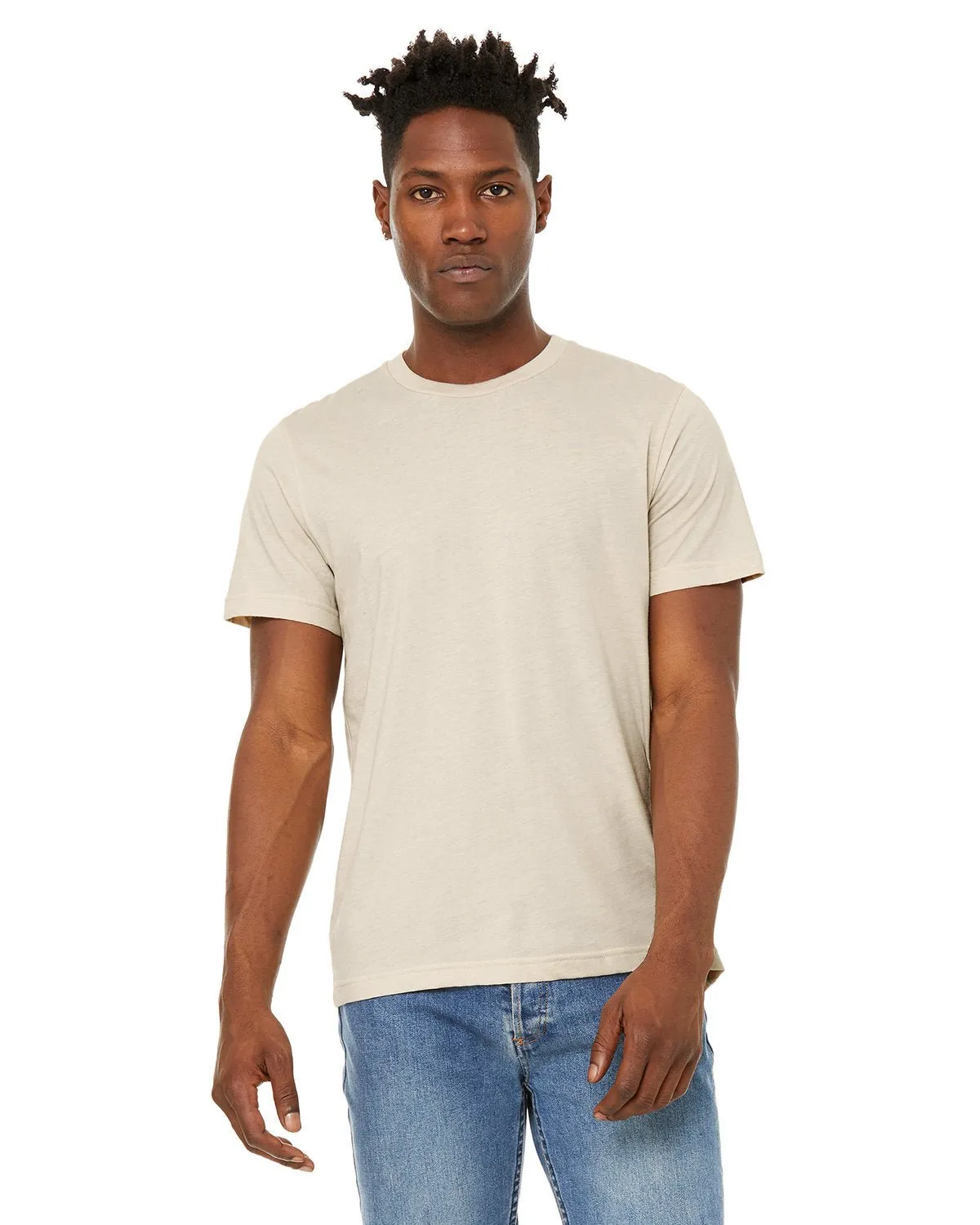 Bella   Canvas 3301C Unisex Wildleder-T-Shirt