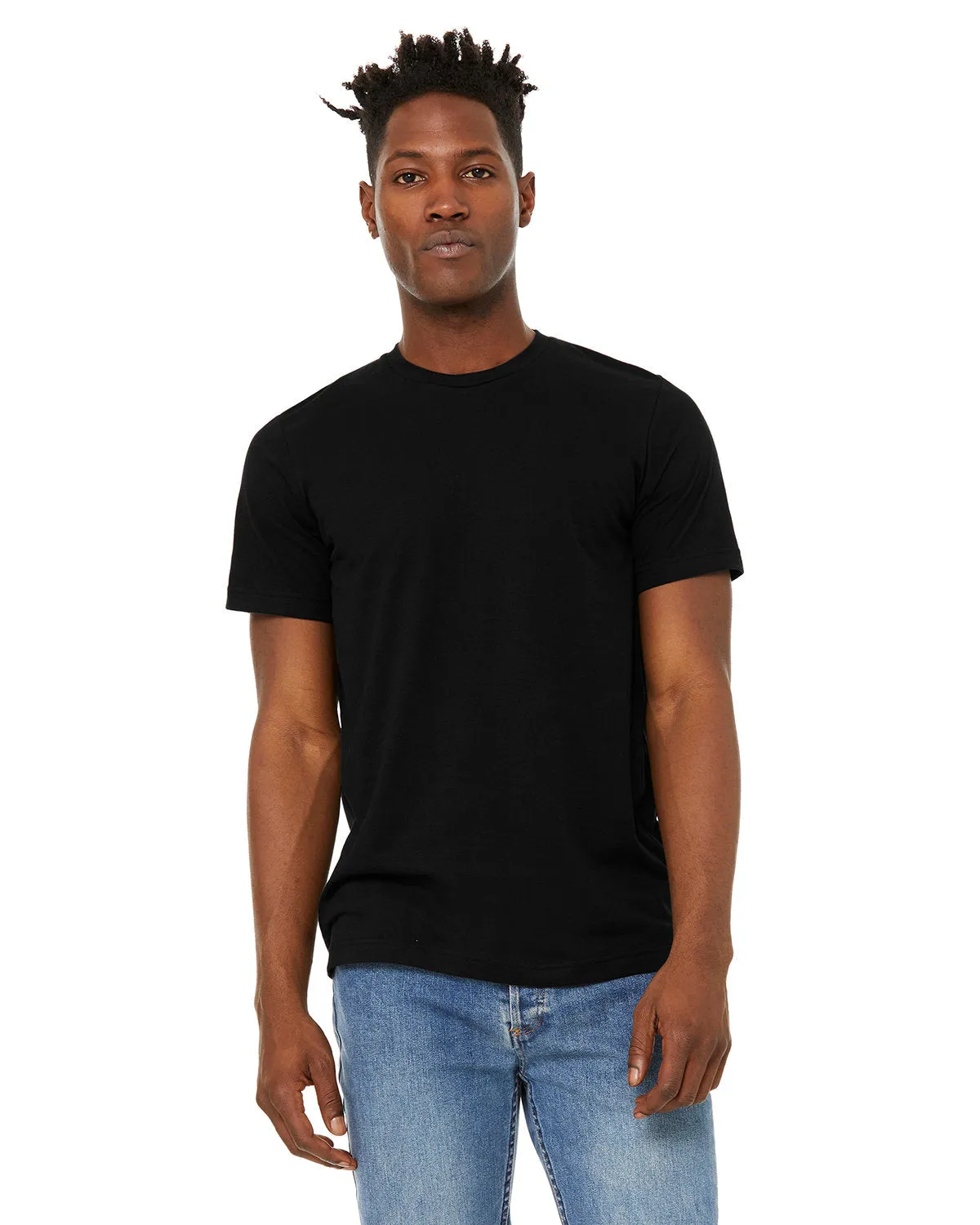 Bella   Canvas 3301C Unisex Wildleder-T-Shirt