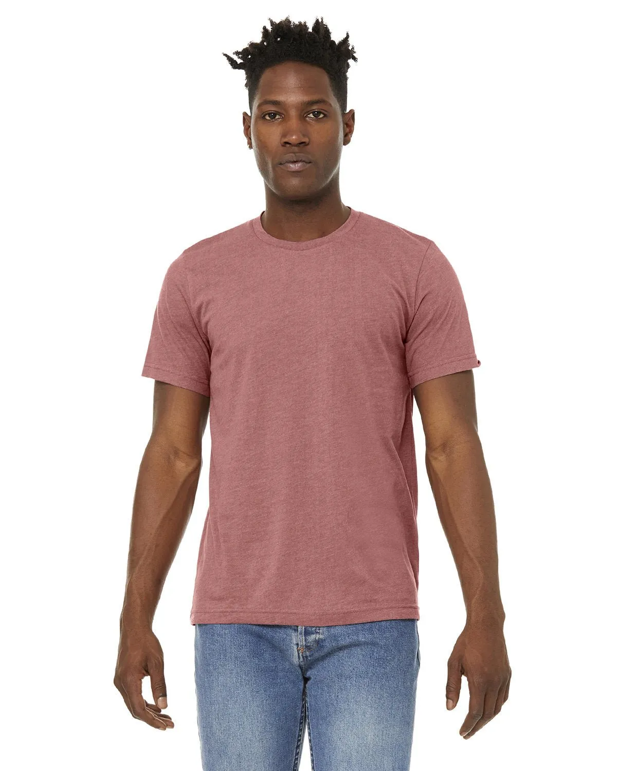 Bella   Canvas 3301C Unisex Wildleder-T-Shirt