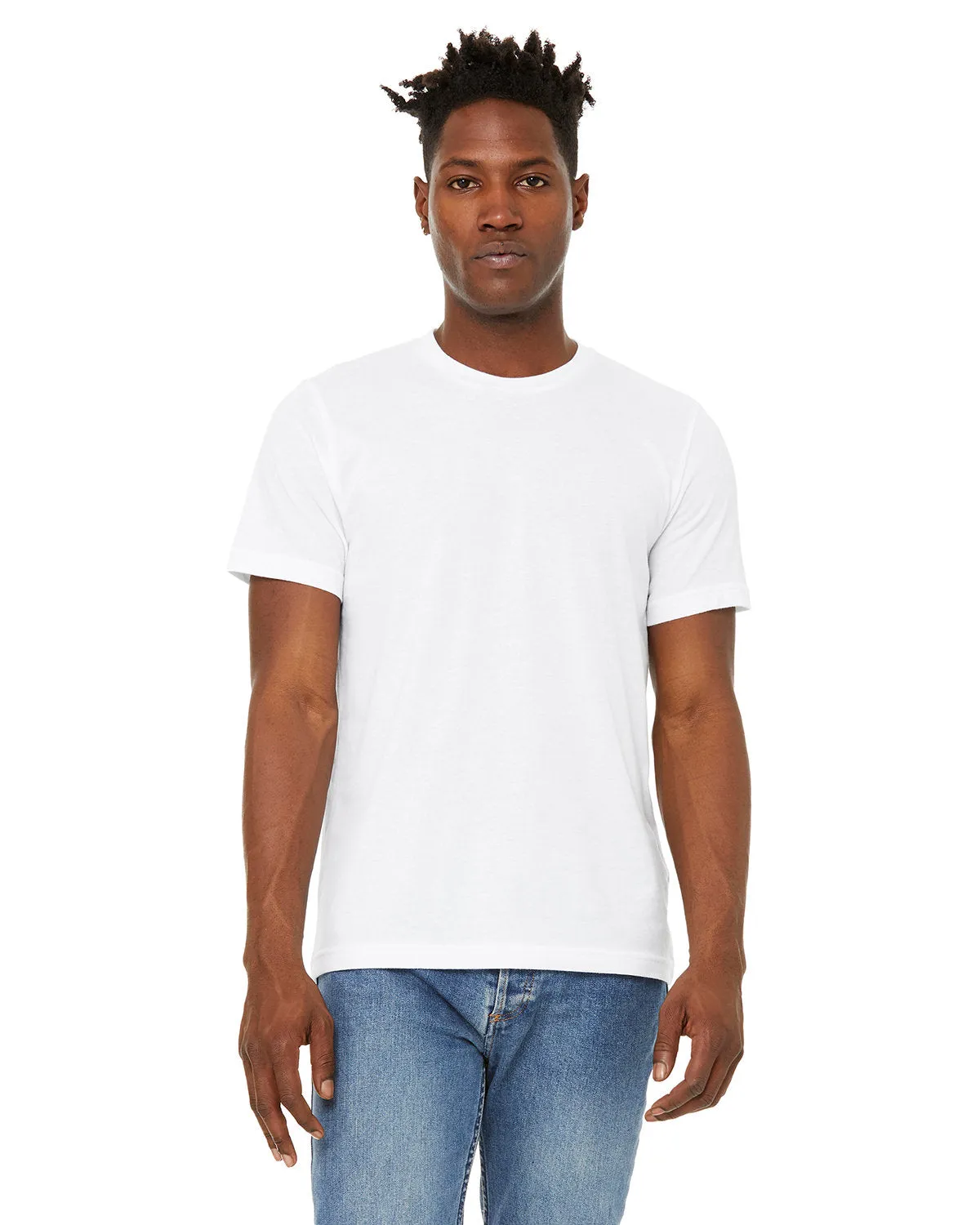 Bella   Canvas 3301C Unisex Wildleder-T-Shirt