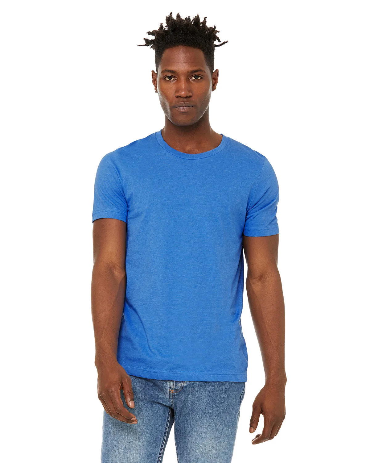 Bella   Canvas 3301C Unisex Wildleder-T-Shirt