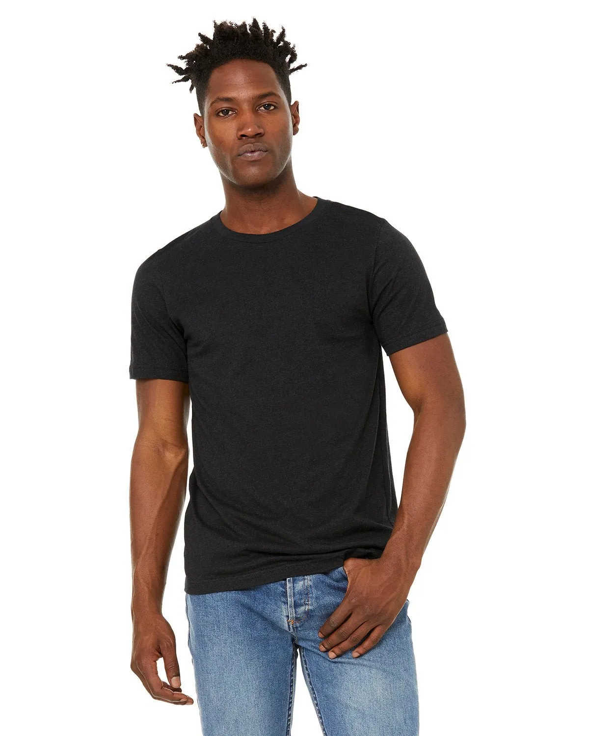 Bella   Canvas 3301C Unisex Wildleder-T-Shirt