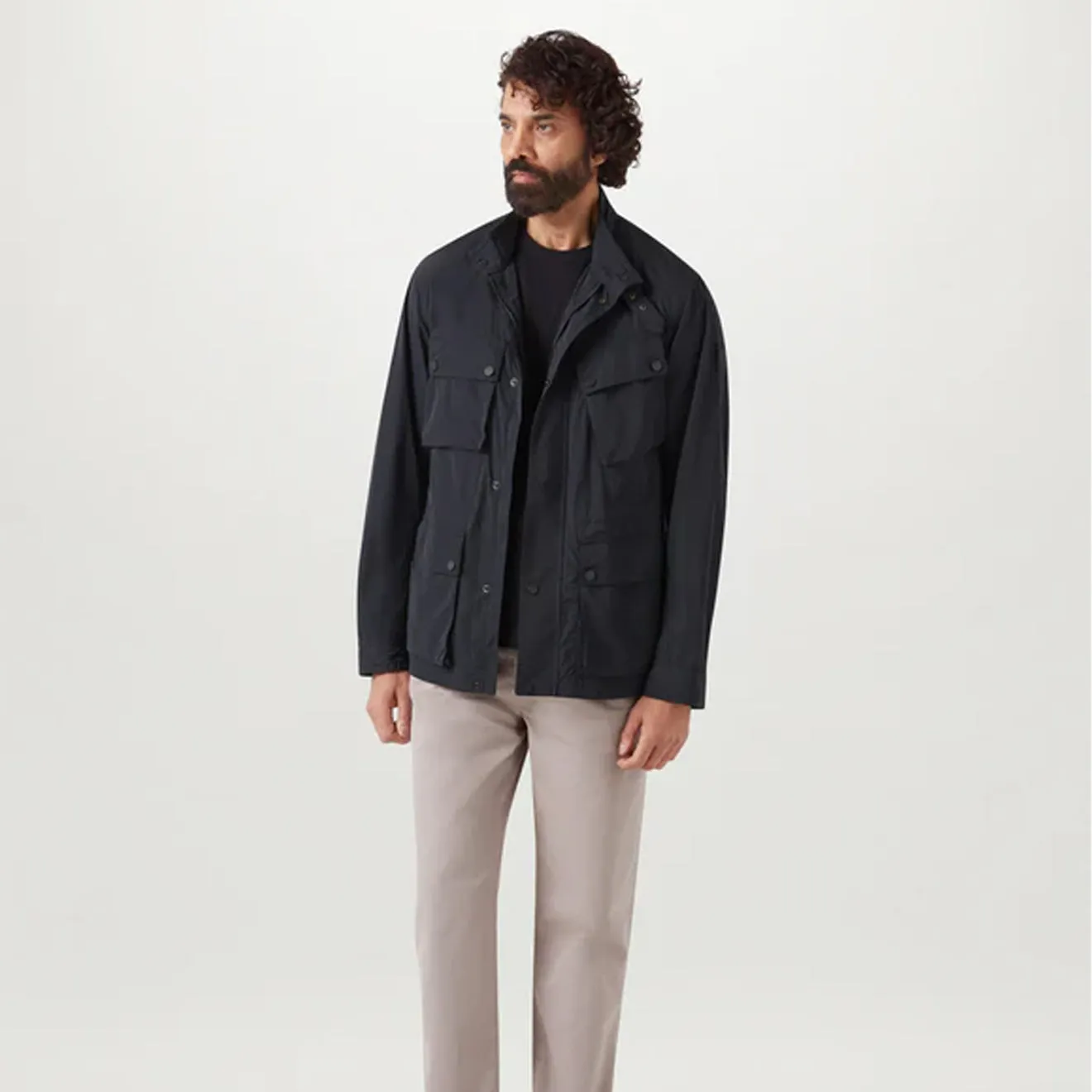 Belstaff Service Fieldmaster Jacke Schwarz