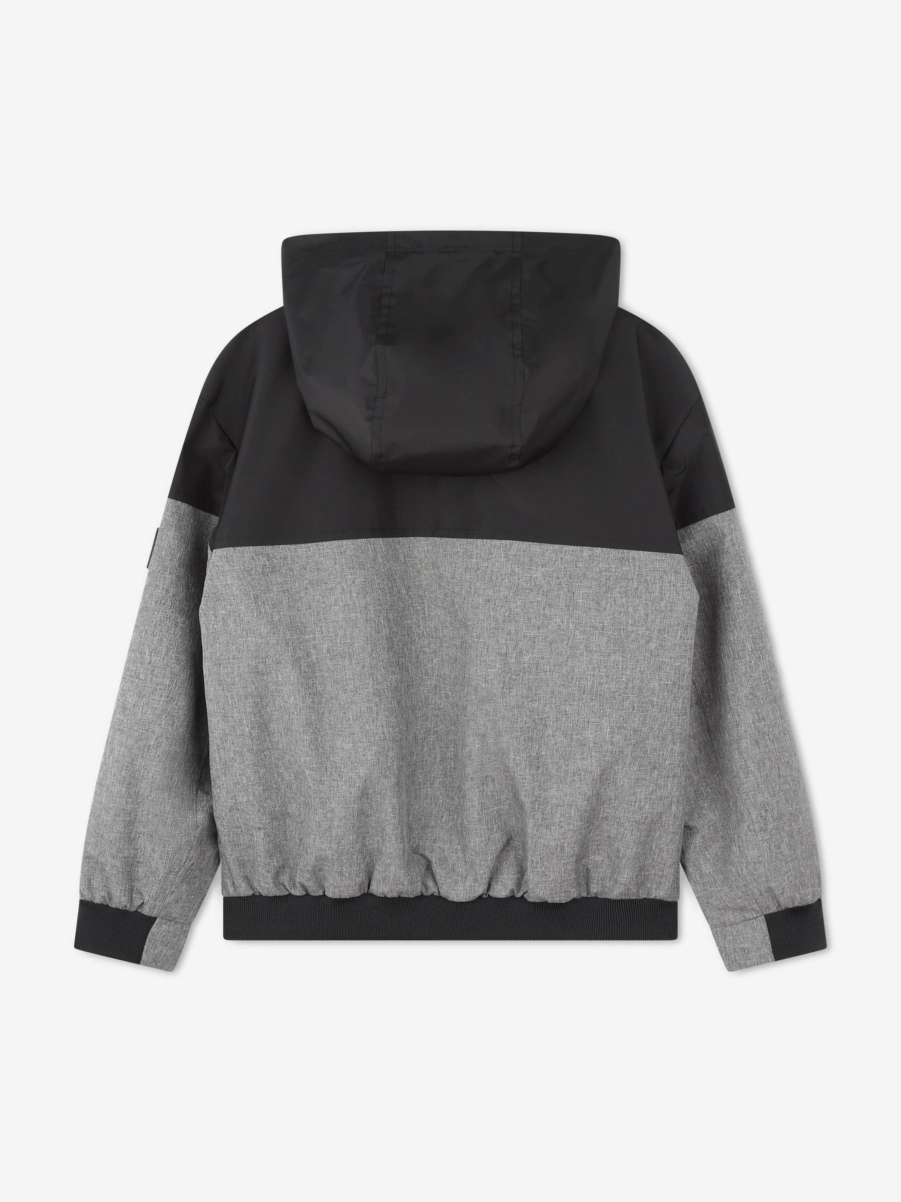 BOSS Boys Zweifarbige Windjacke Schwarz
