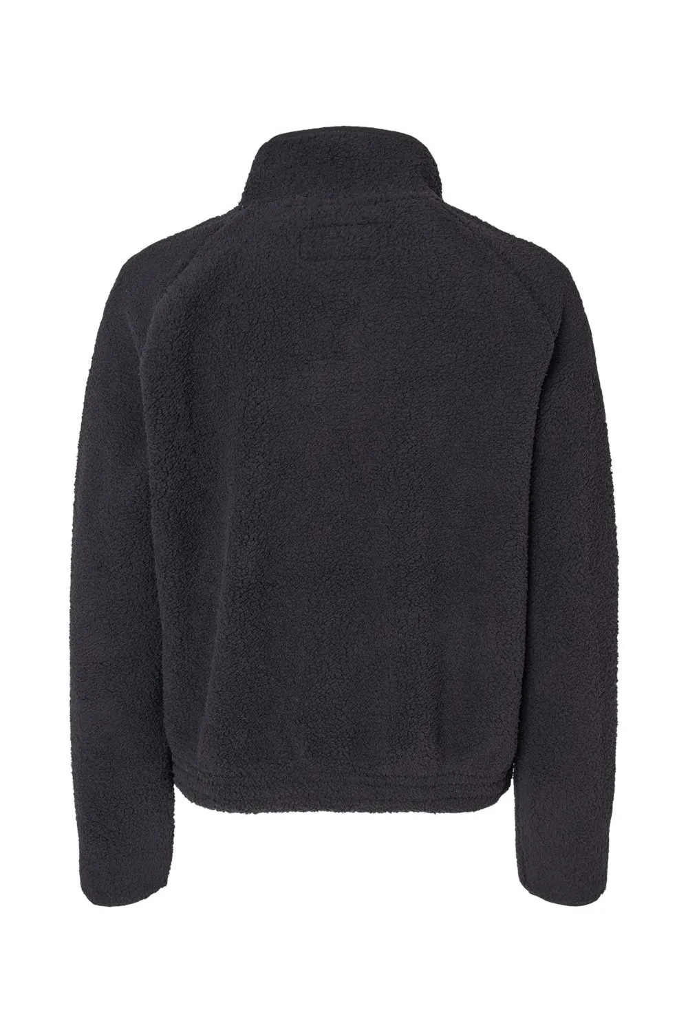 Boxercraft Damen Everest 1/4-Zip Sweatshirt mit Beuteltasche - Schwarz