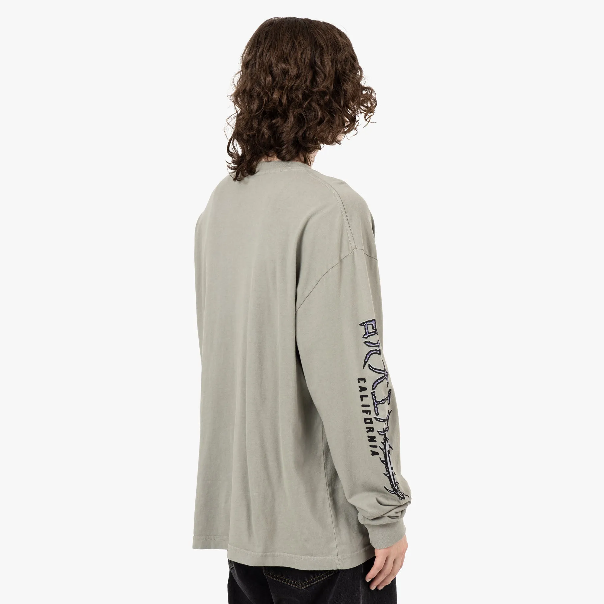 Brain Dead Bio Dog Langarm T-Shirt / Seegras