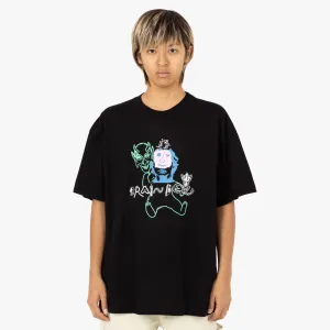 Brain Dead Masken T-Shirt / Schwarz