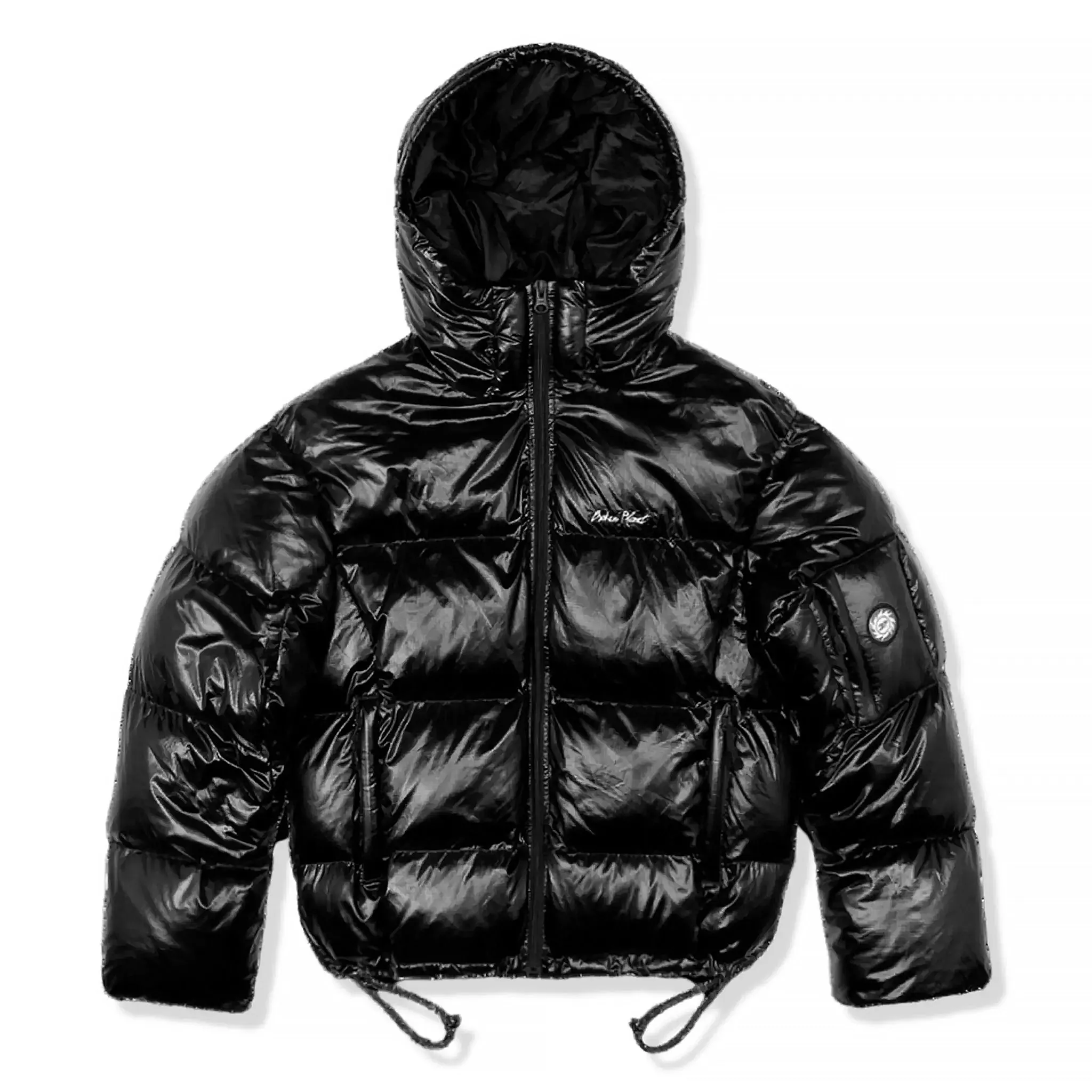 Broken Planet Schwarze Steppjacke Broken Planet Kleidung