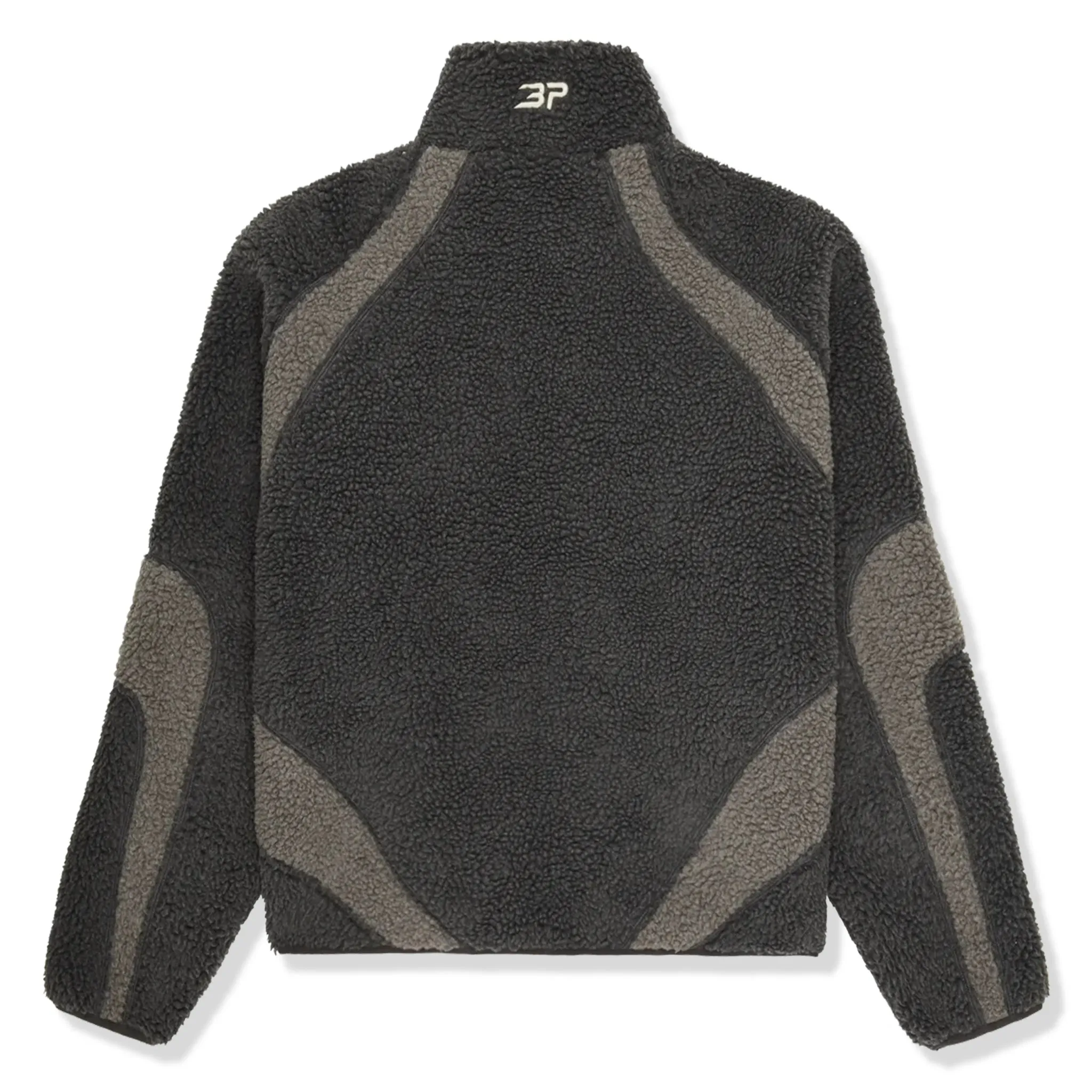 Broken Planet Rußschwarzer Polar Fleece Broken Planet Kleidung