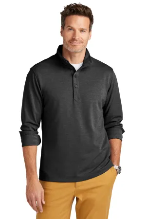 Brooks Brothers Herren Viertelknopf-Sweatshirt - Heather Windsor Grau
