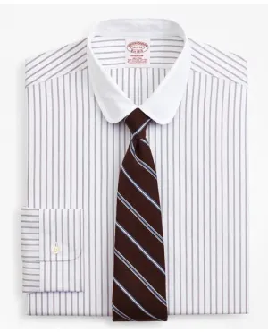Brooks Brothers Herren Stretch Madison Relaxed-Fit Hemd Lila Brooks Brothers
