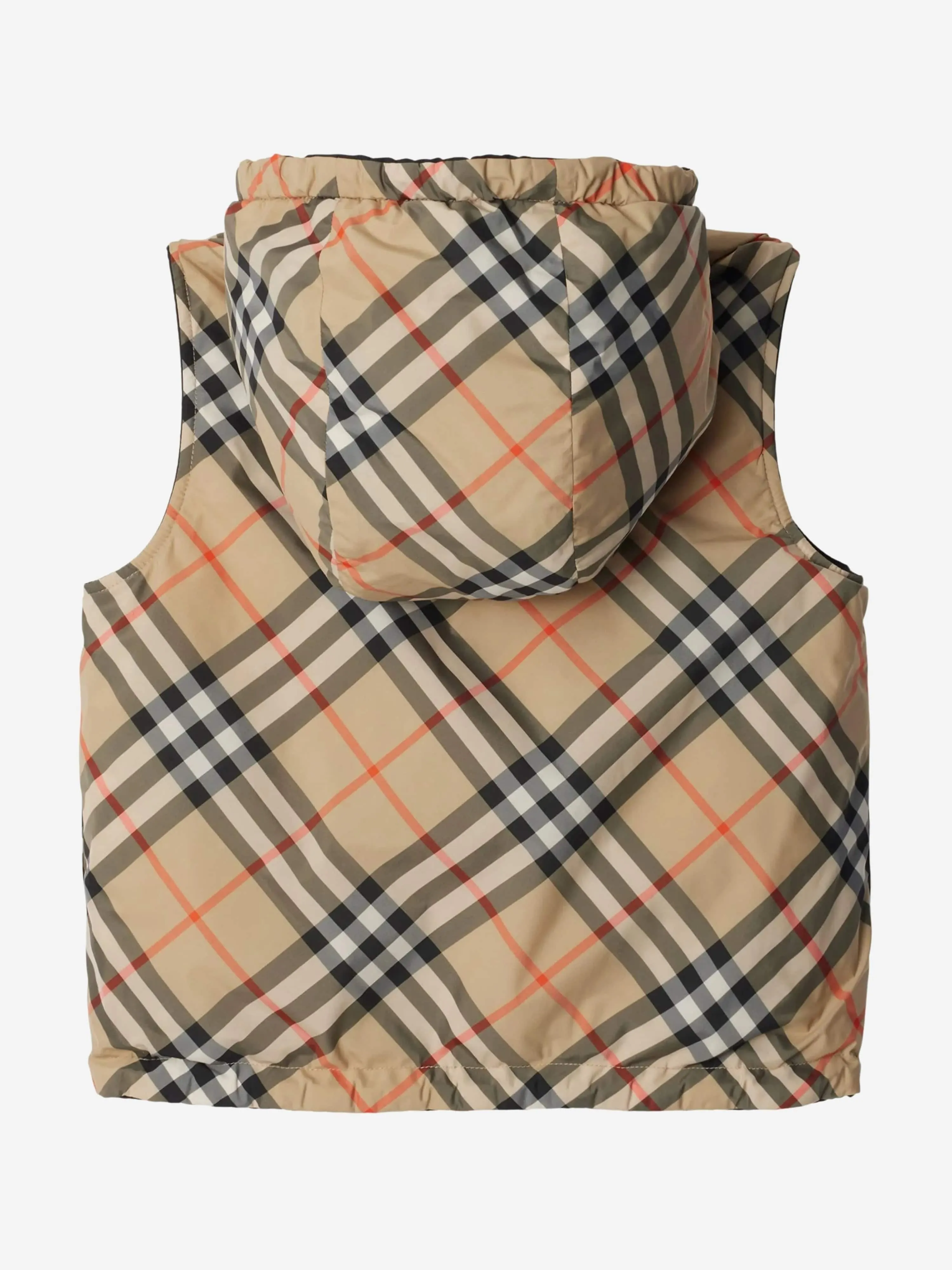 Burberry Kids Reversibles Slade Gilet in Beige